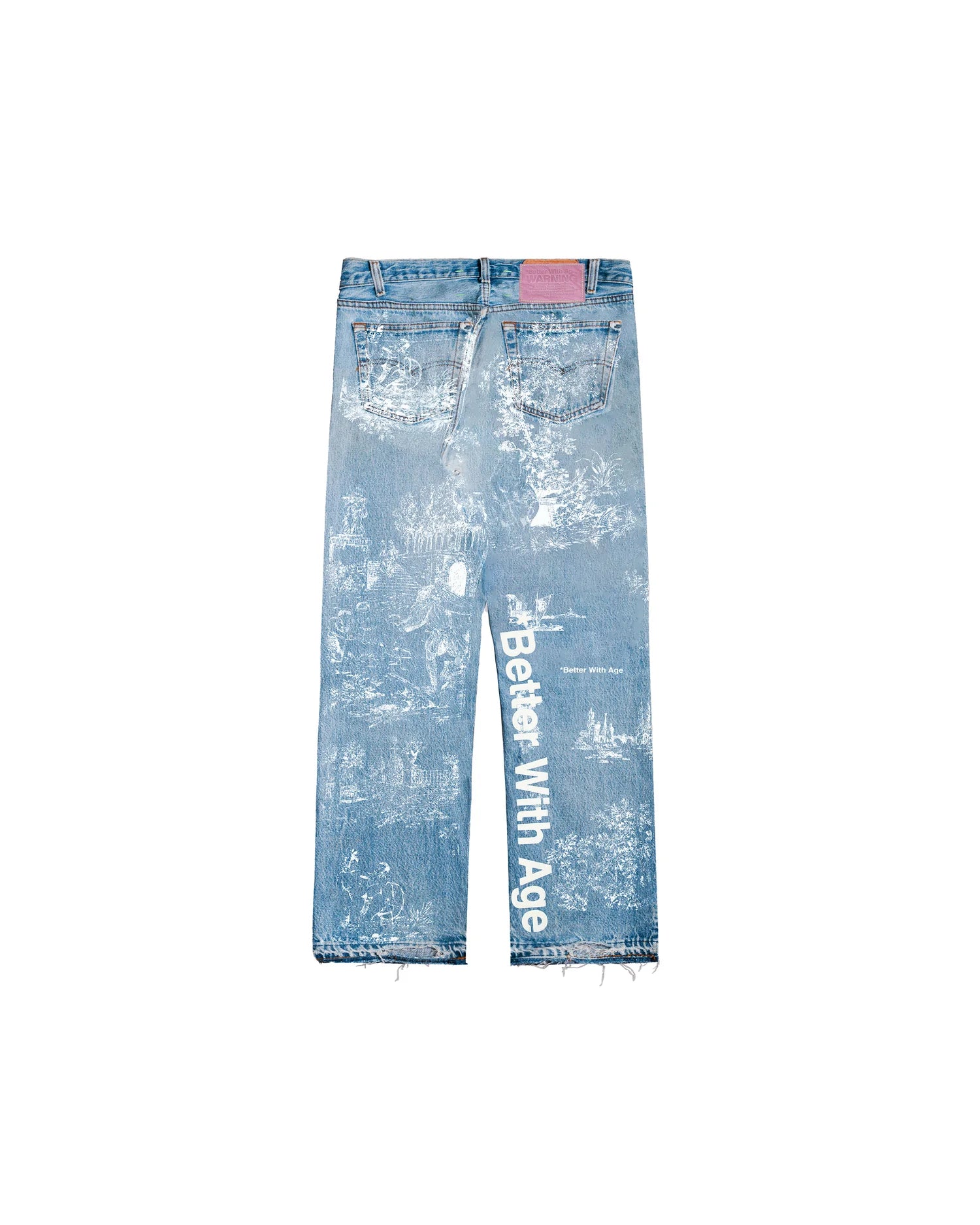 Better With Age 'Teresa Denim' Light Wash Jeans