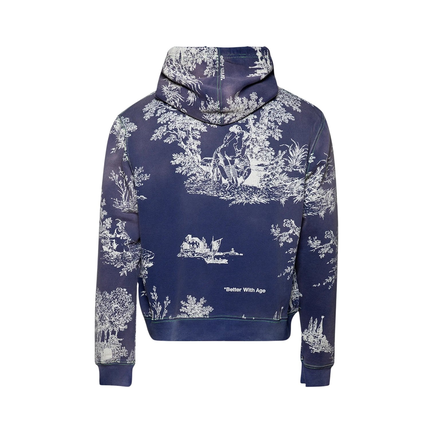 Better With Age 'Teresa' Navy Hoodie