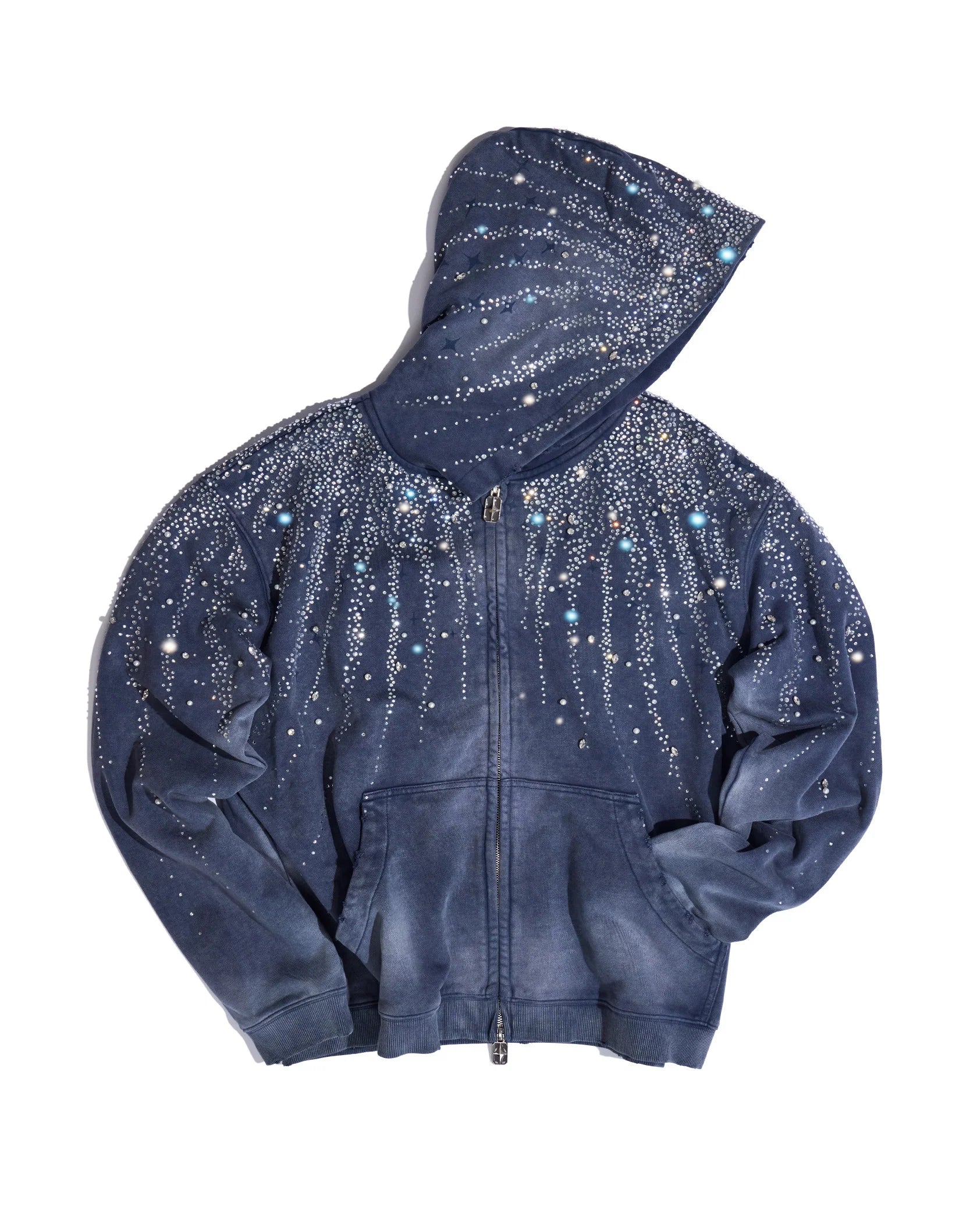 Birth of Royal Child '20K Stellar Diamond' Blue Hoodie