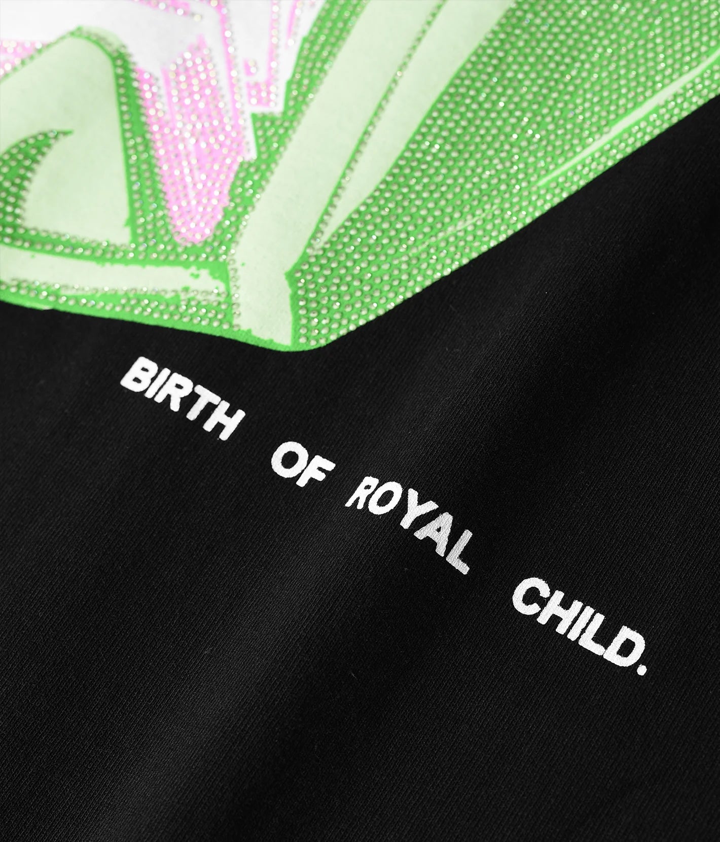 Birth of Royal Child 'Bill Counter' Black Tee