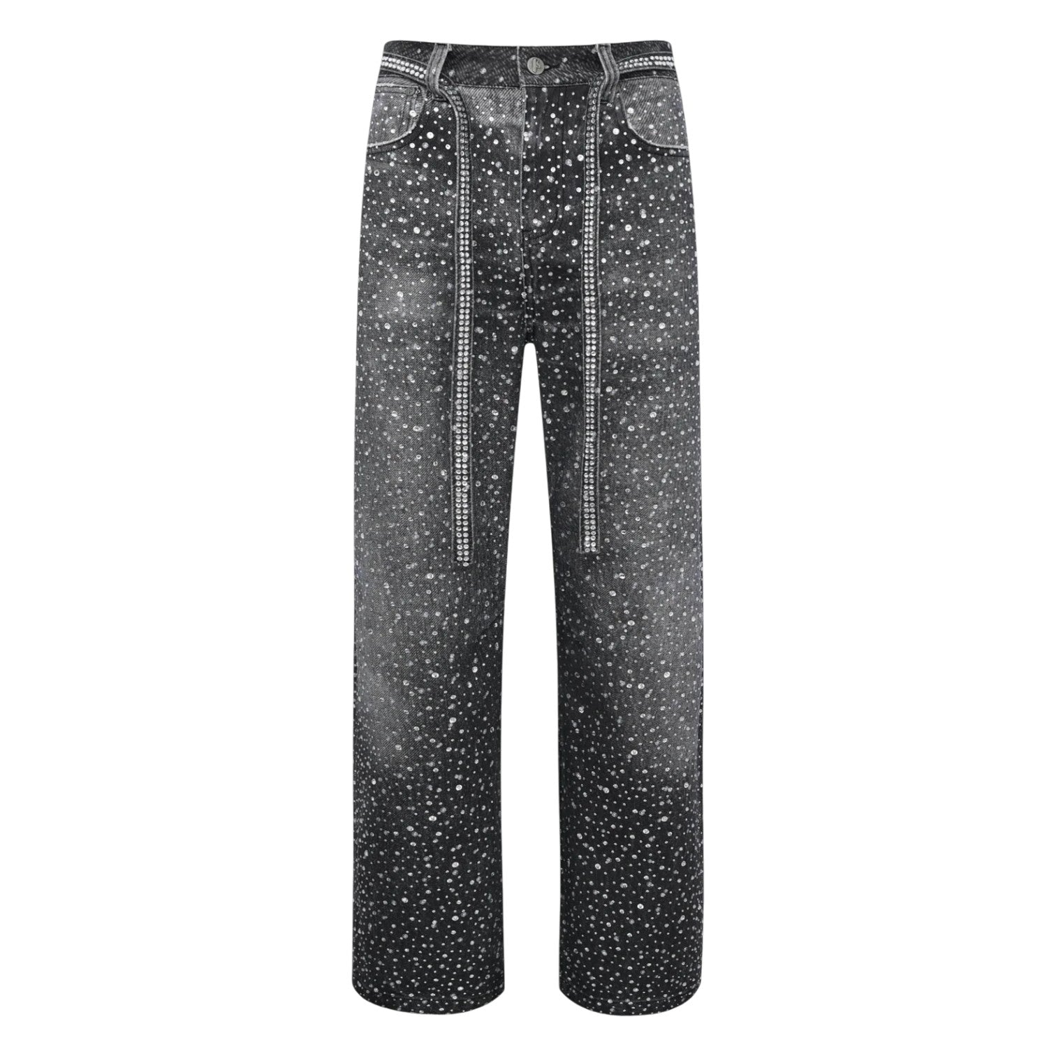 Birth of Royal Child 'Diamond Boro' Black Jeans
