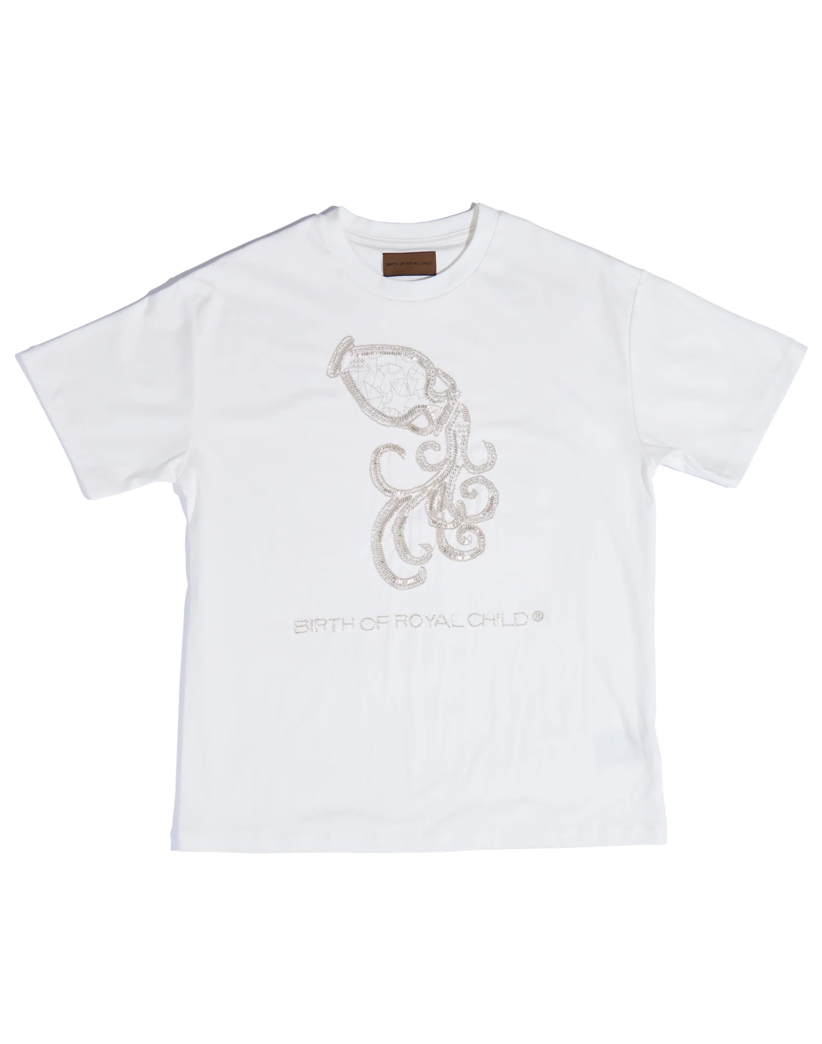 Birth of Royal Child 'Zodiac Aquarius' White Tee