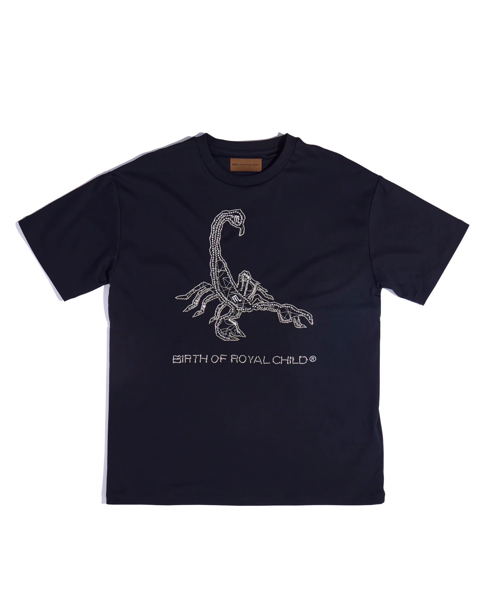Birth of Royal Child 'Zodiac Scorpio' Black Tee