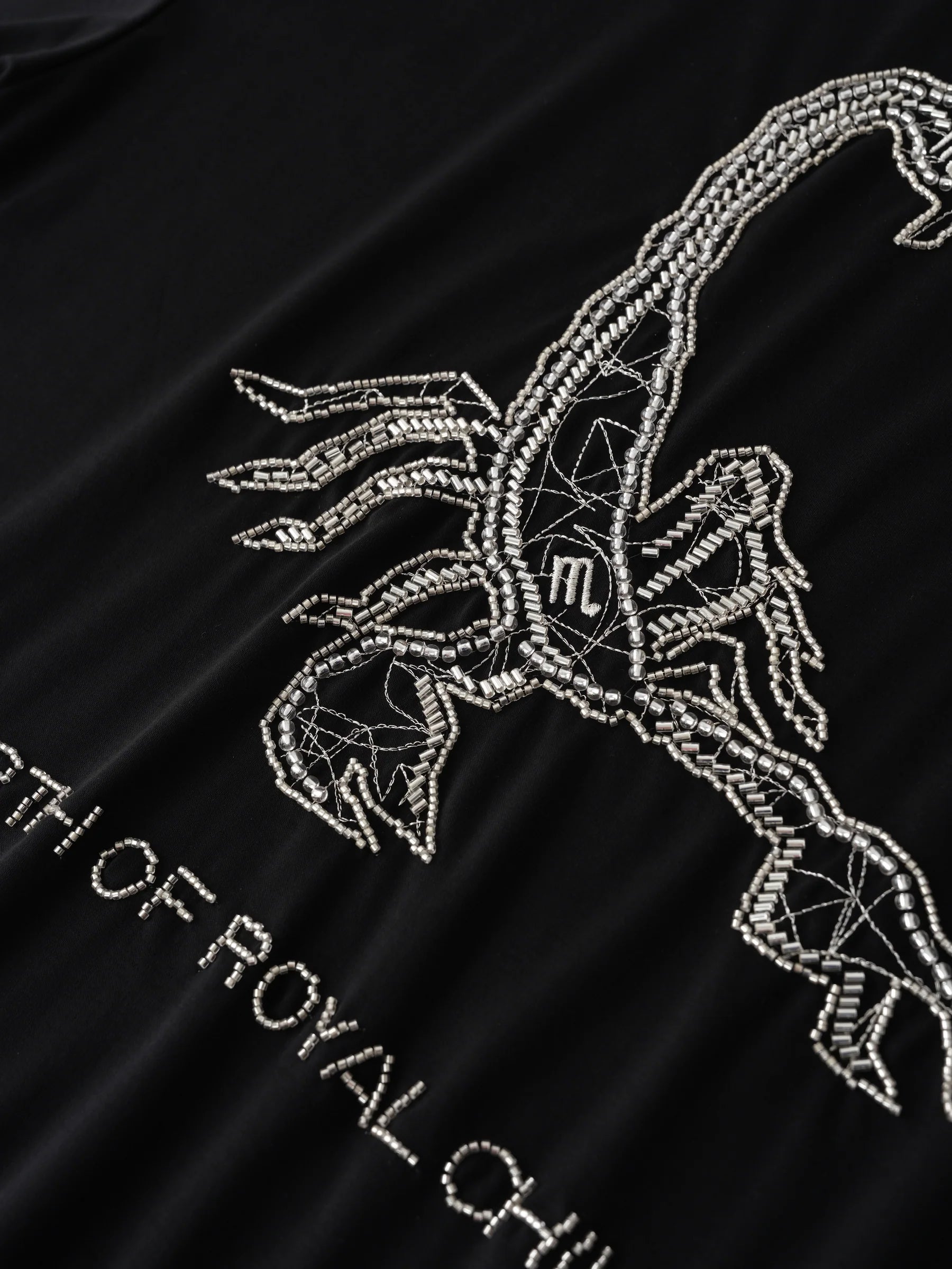 Birth of Royal Child 'Zodiac Scorpio' Black Tee