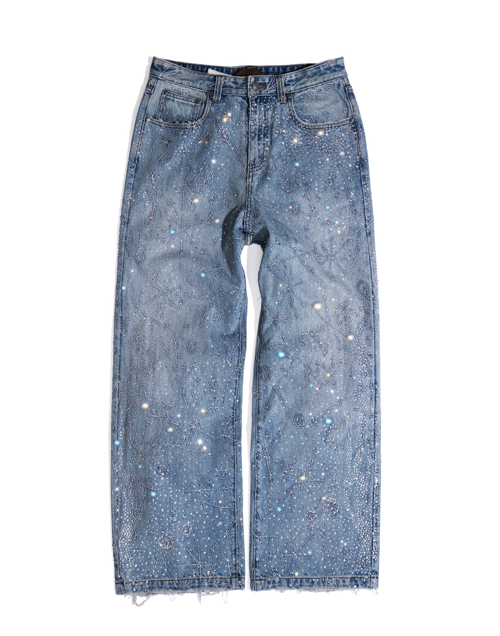 Birth of a Royal Child '20K Zodiac Diamond' Blue Jeans
