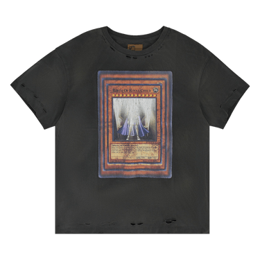 Birth of a Royal Child 'YU-Gi-Oh' Destroyed Vintage Black Tee