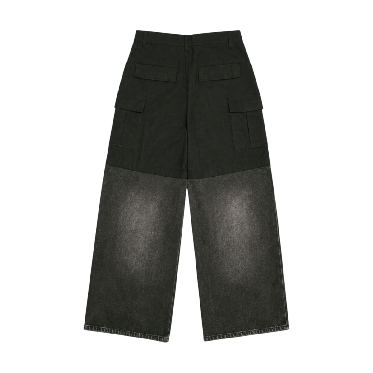 Bottega Desires 'Hybrid' Black Cargo Jeans