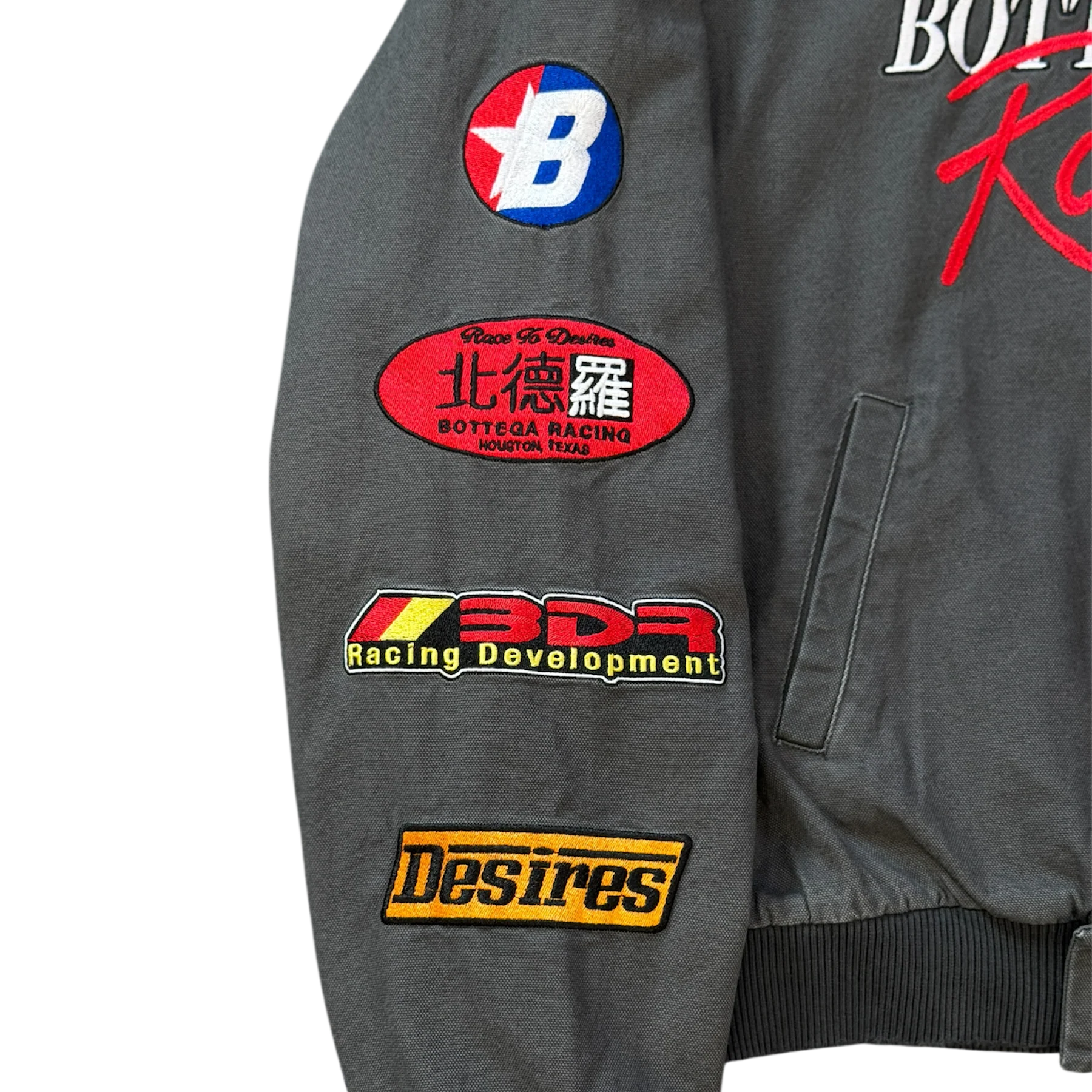 Bottega Desires 'Race' Grey Work Jacket
