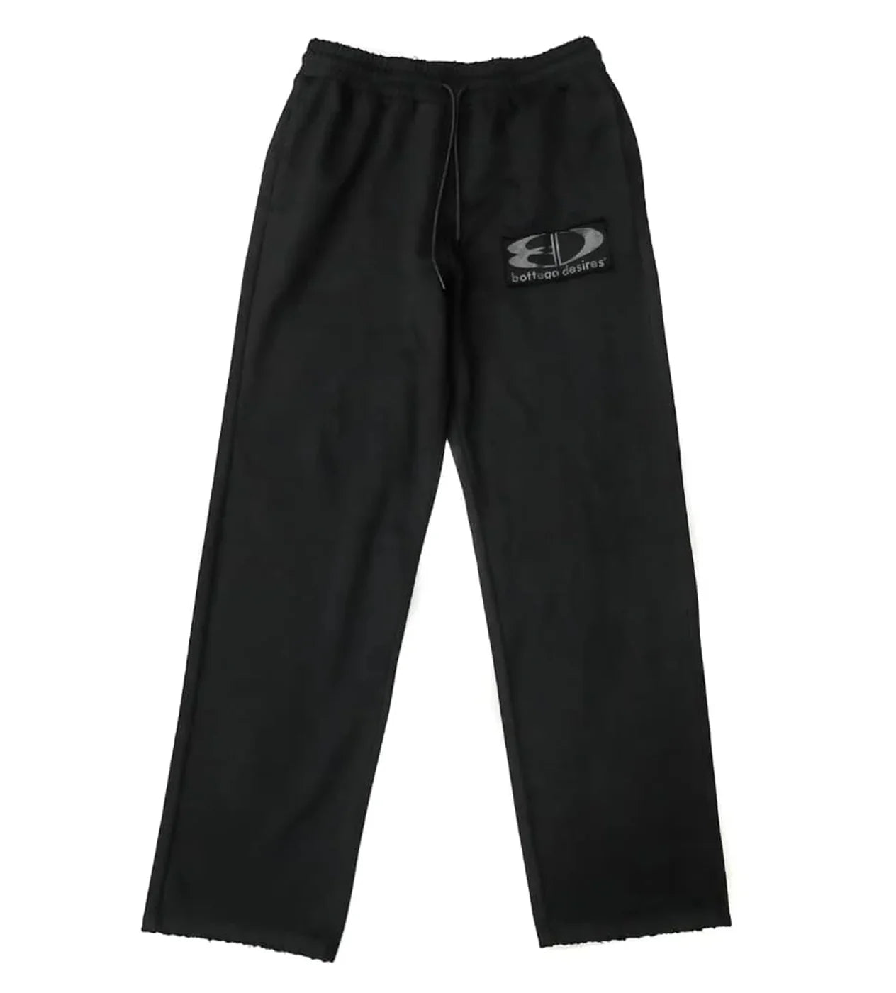 Bottega Desires 'Tech' Black Zip Up Sweats