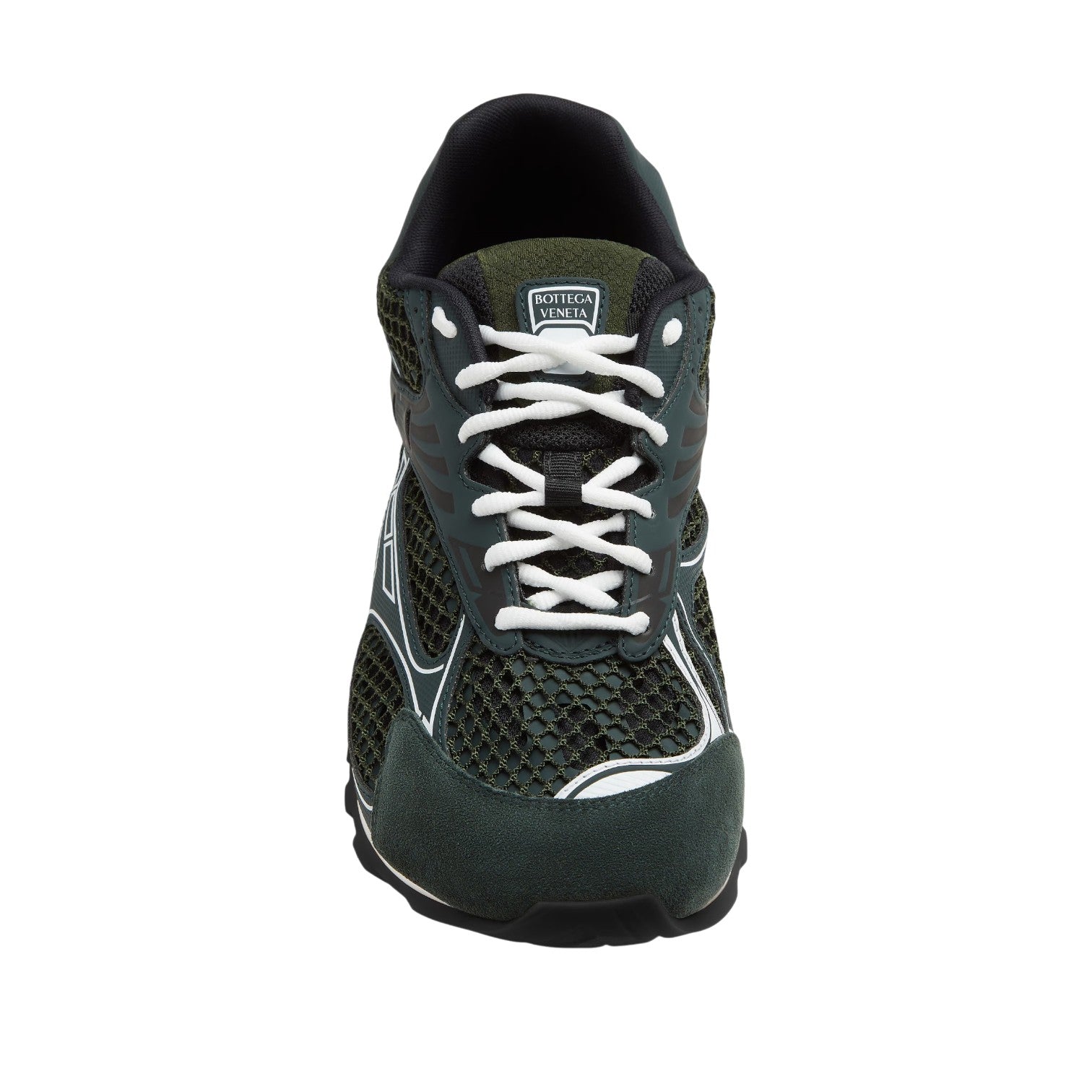 Bottega Veneta 'Orbit' Dark Green Sneakers