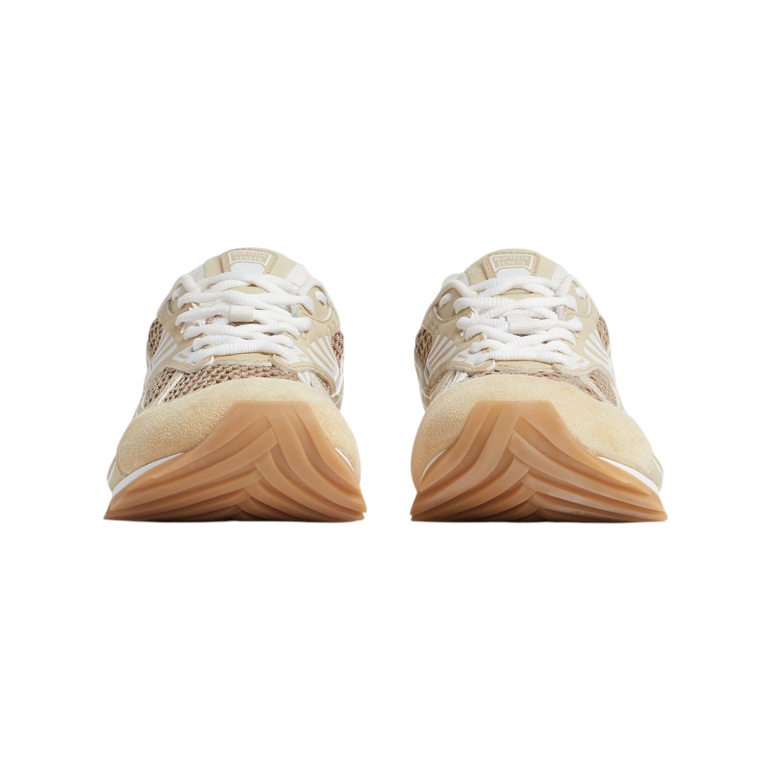 Bottega Veneta 'Orbit' Tufo Beige Sneakers