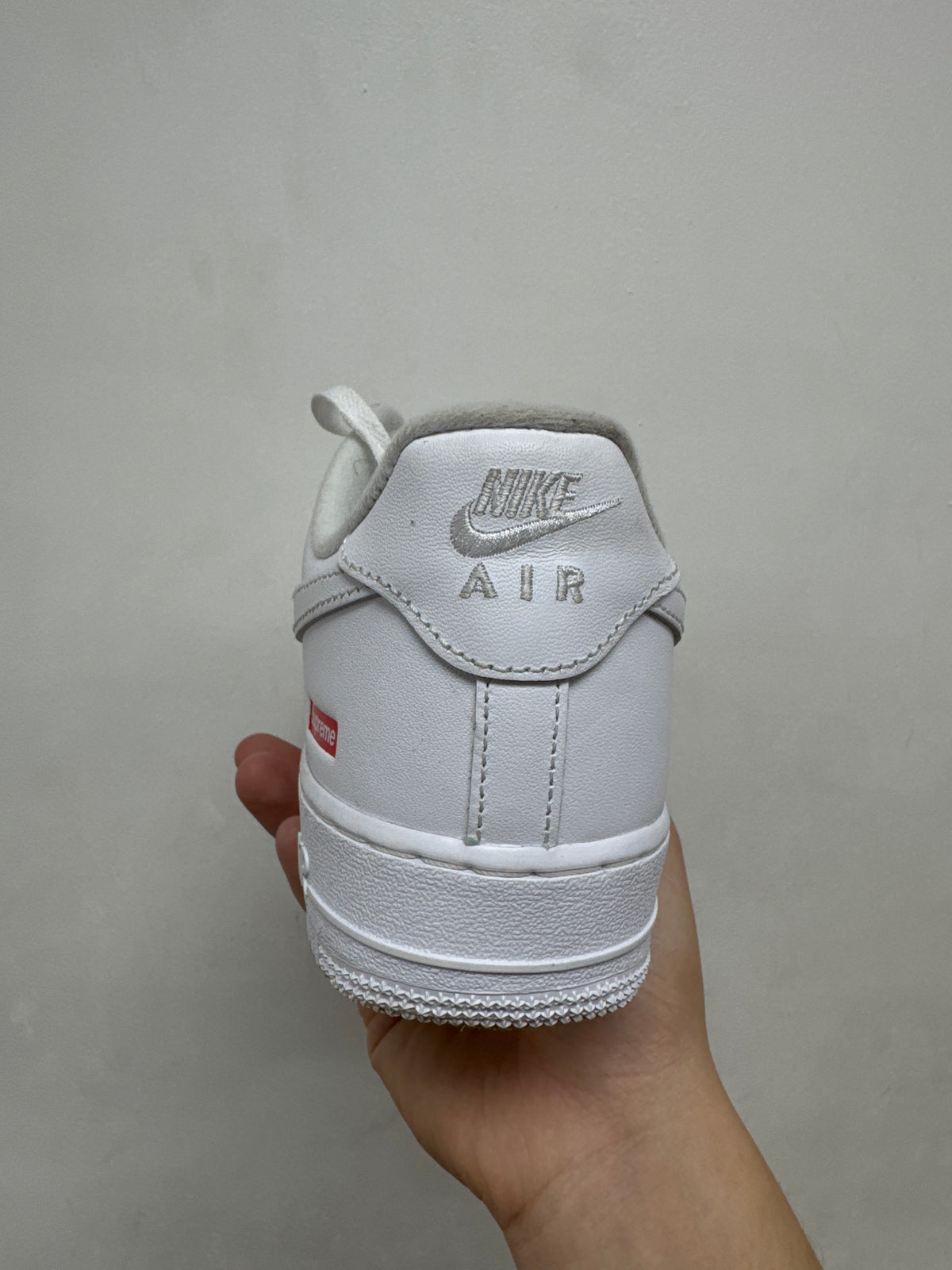 Nike Supreme AF1 White Sneakers