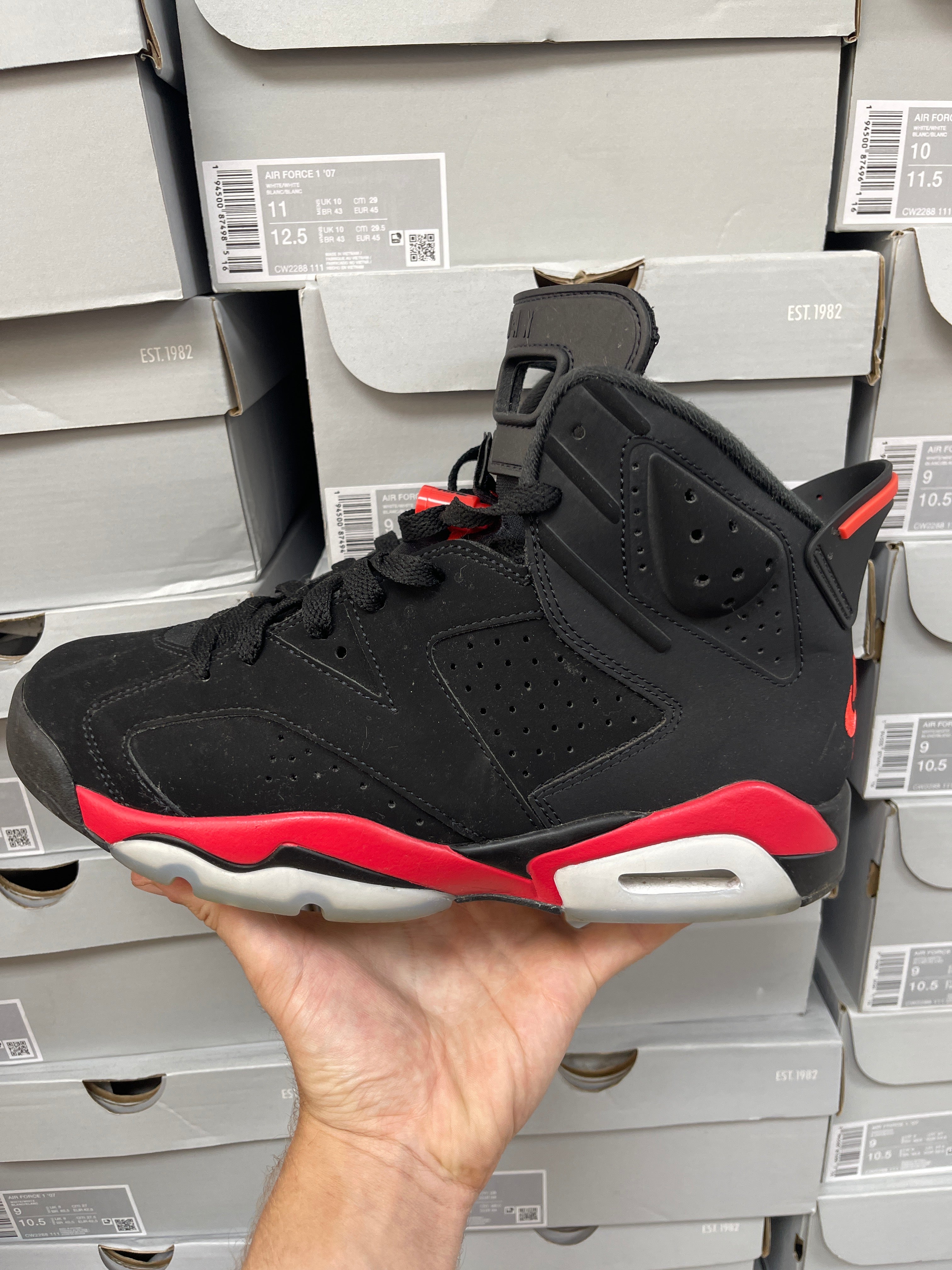 Jordan 6 Infrared Salesman Sneakers