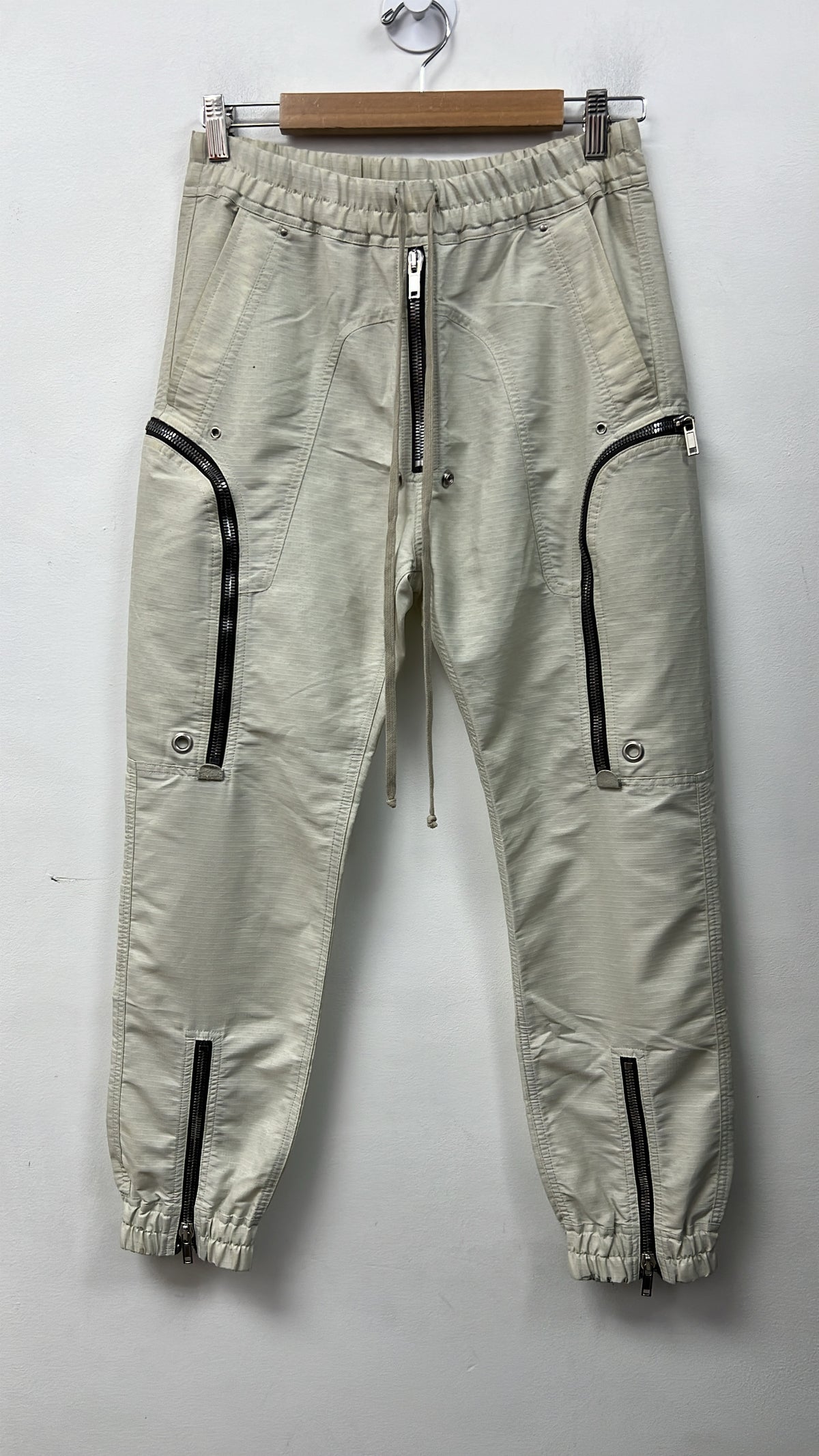 Rick Owens Oyster Bauhaus Cargo Pants