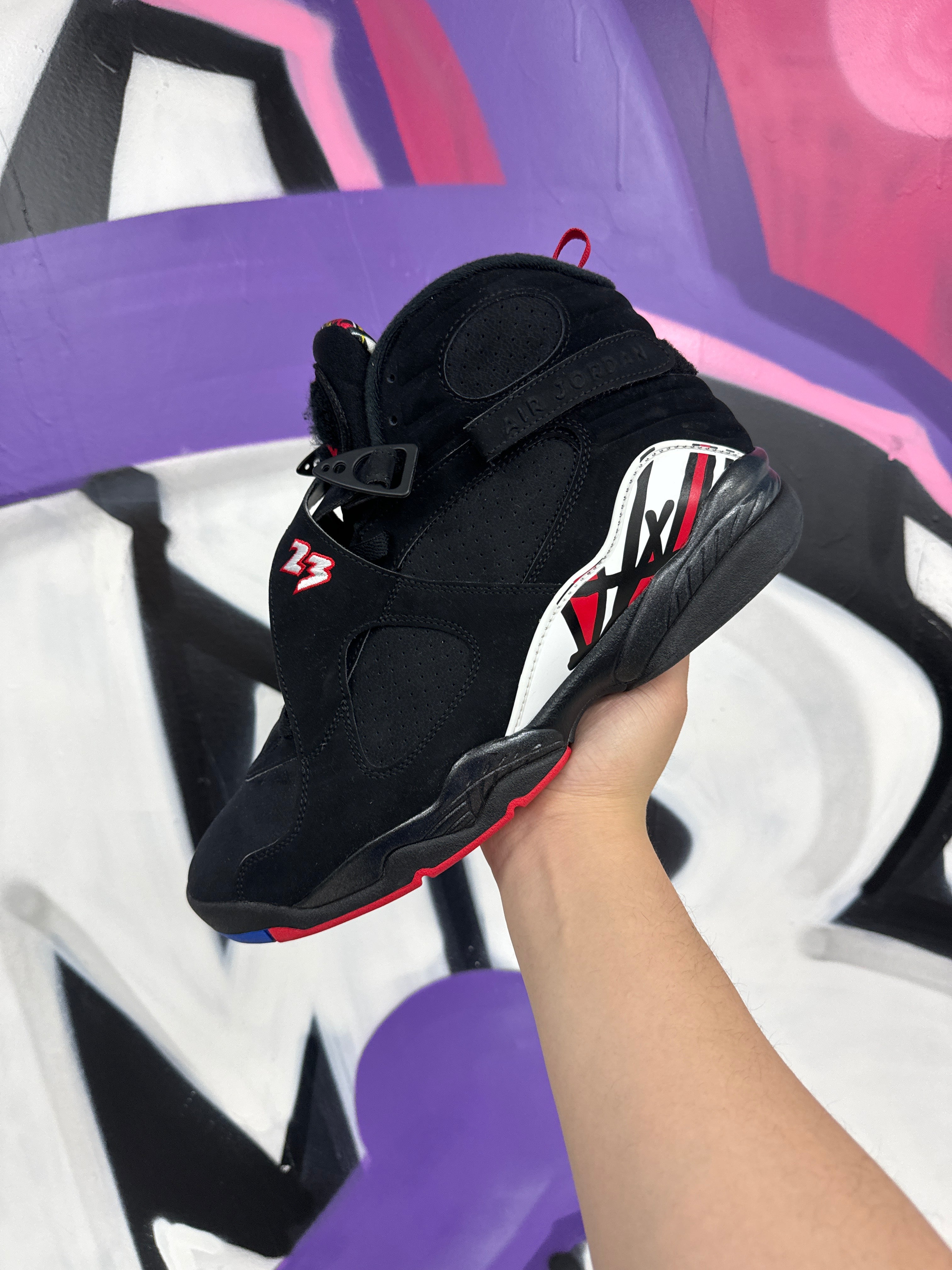 Jordan 8 Playoff  Lightly Worn 11.5 No Box