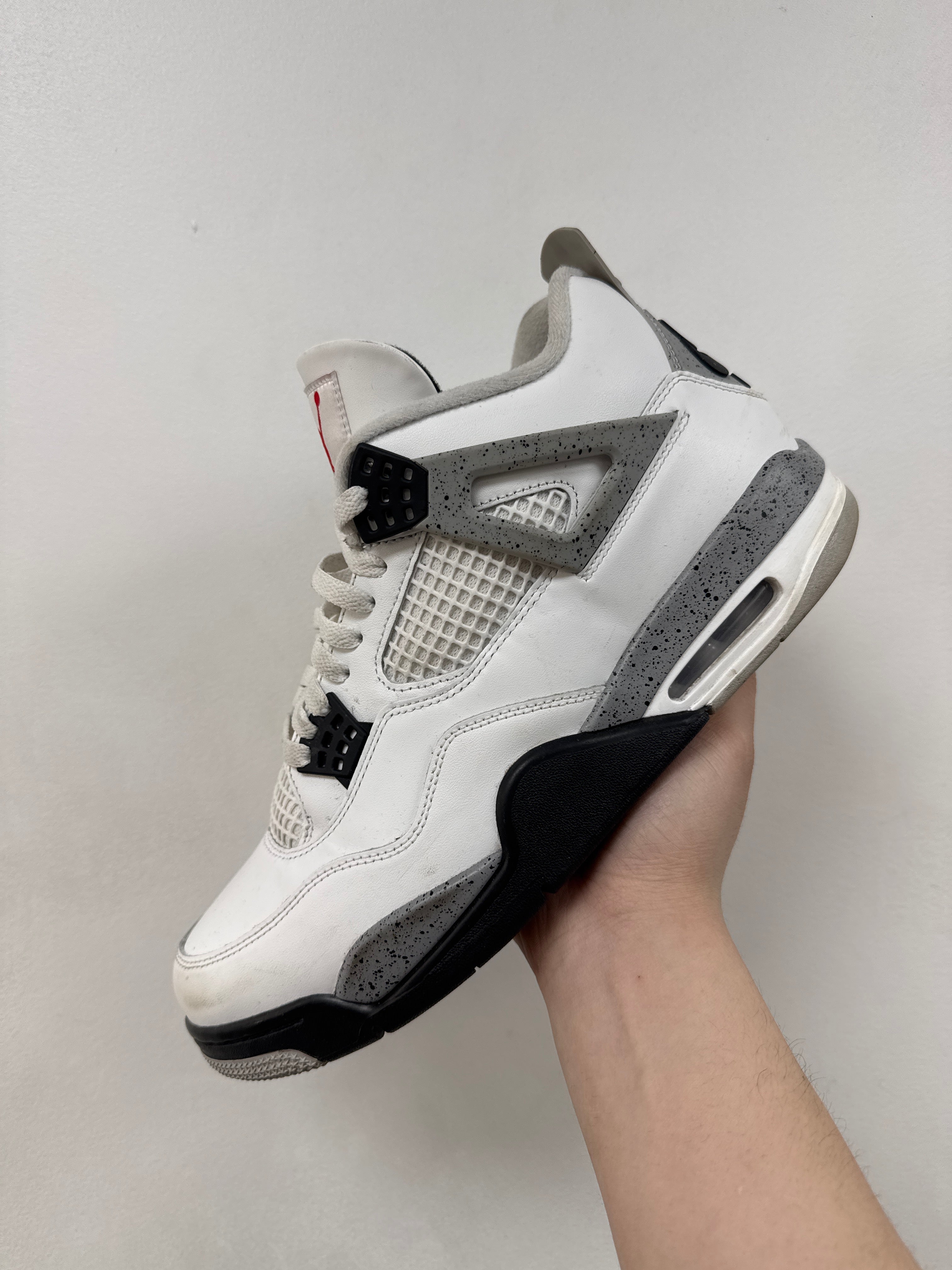 Jordan 4 White Cement Sneakers
