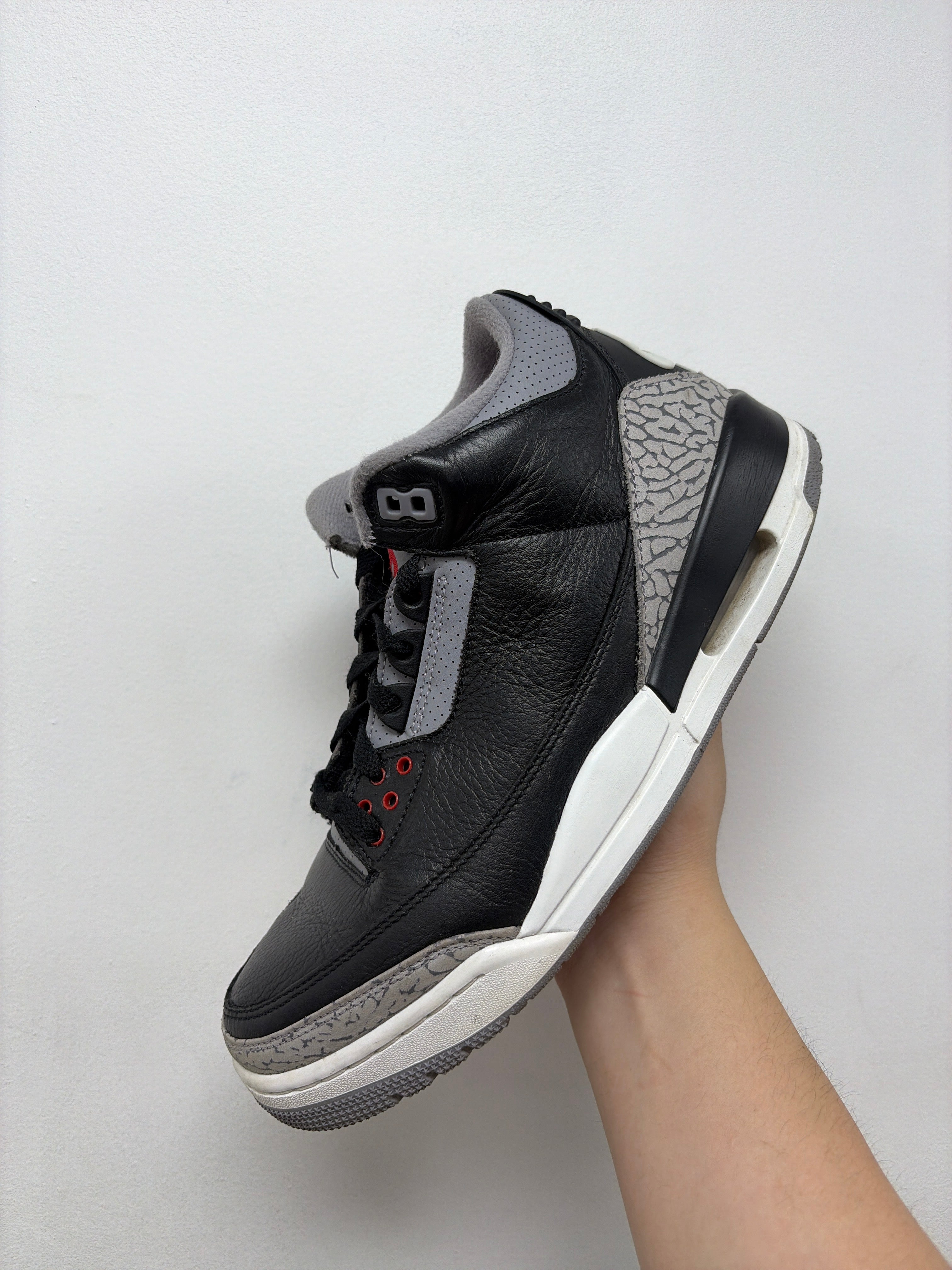 Jordan 3 Black Cement Sneakers