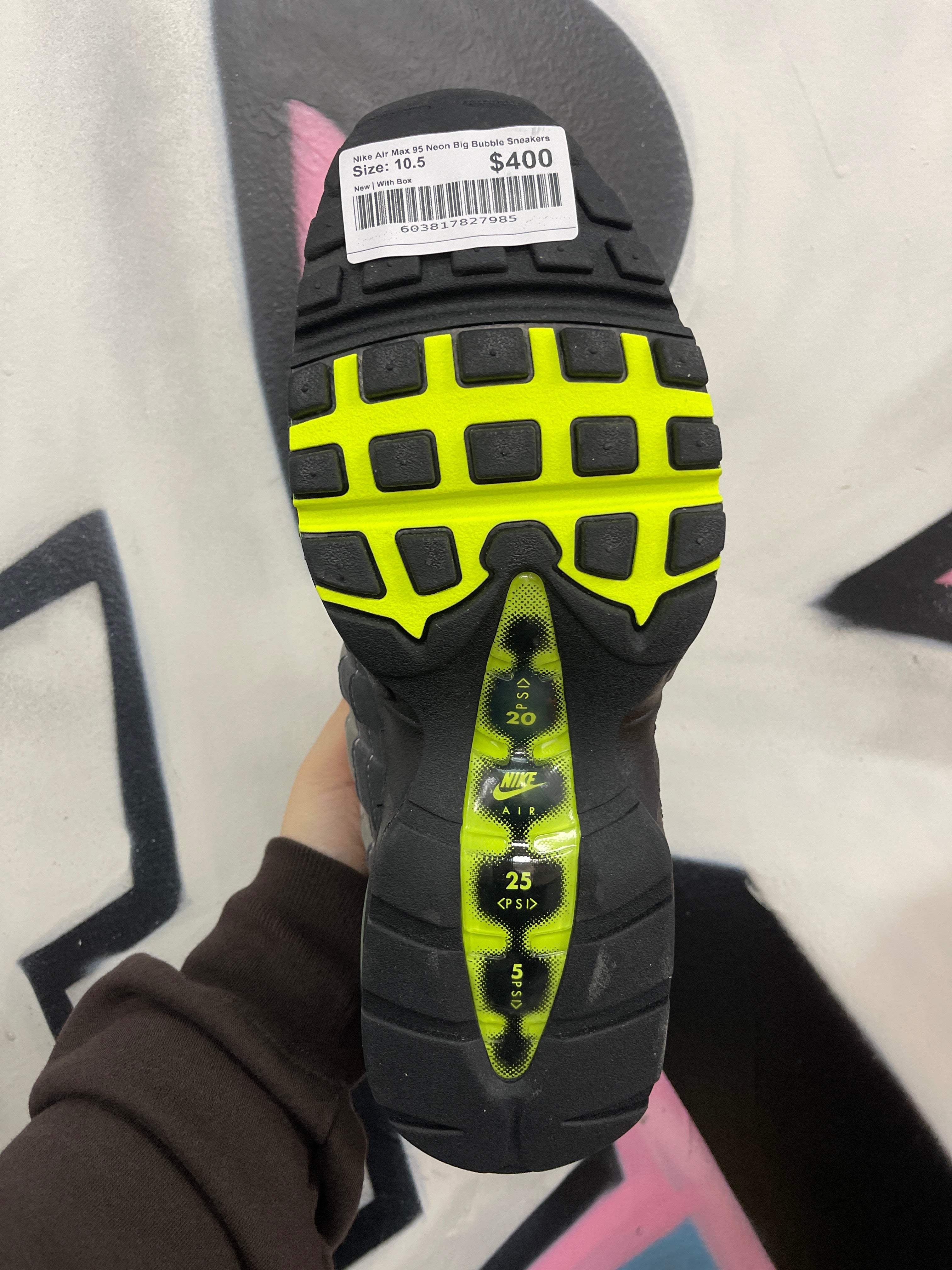 Nike Air Max 95 Neon Big Bubble Sneakers