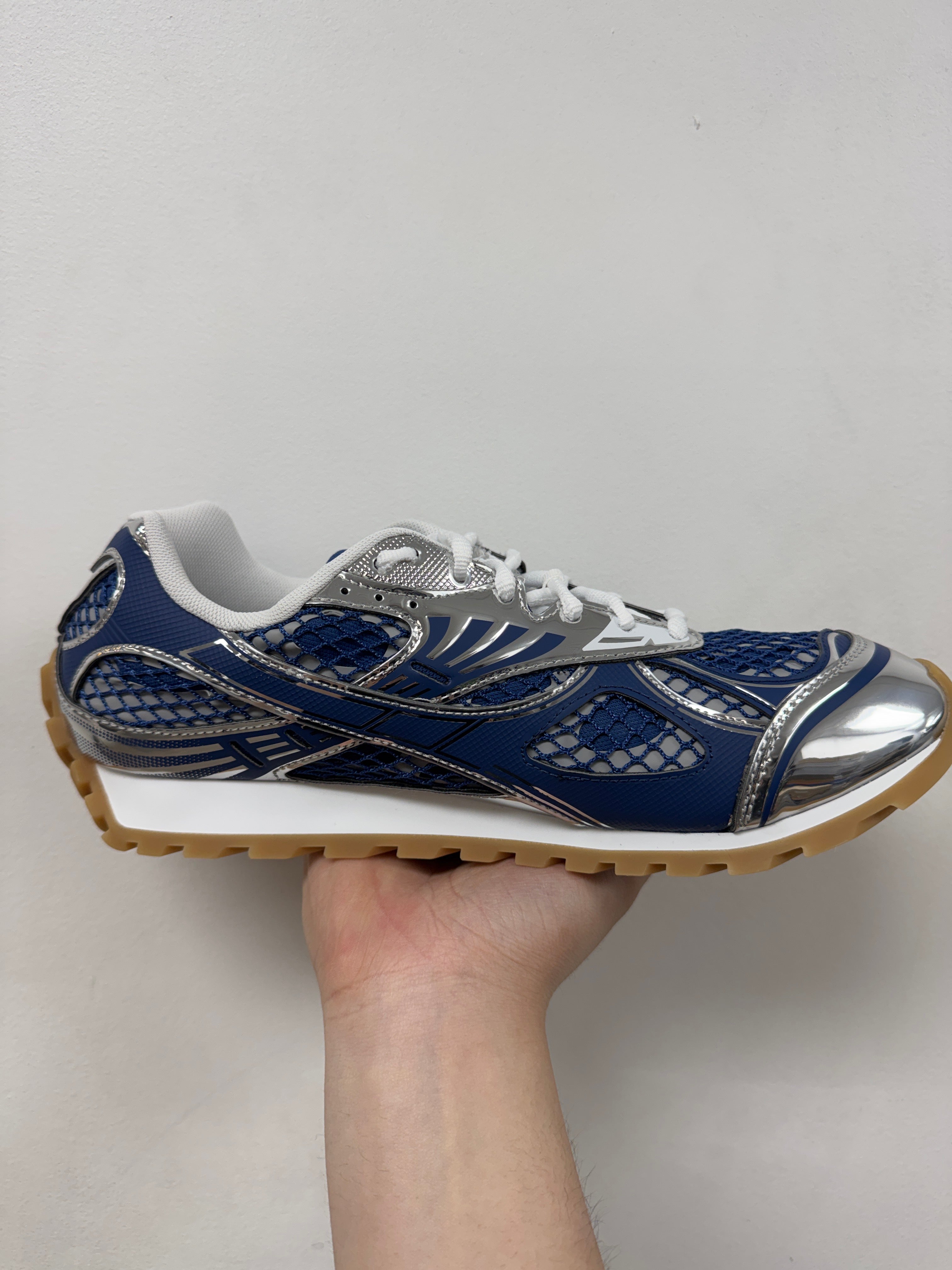 Bottega Veneta Blue Venezia Orbit Sneakers