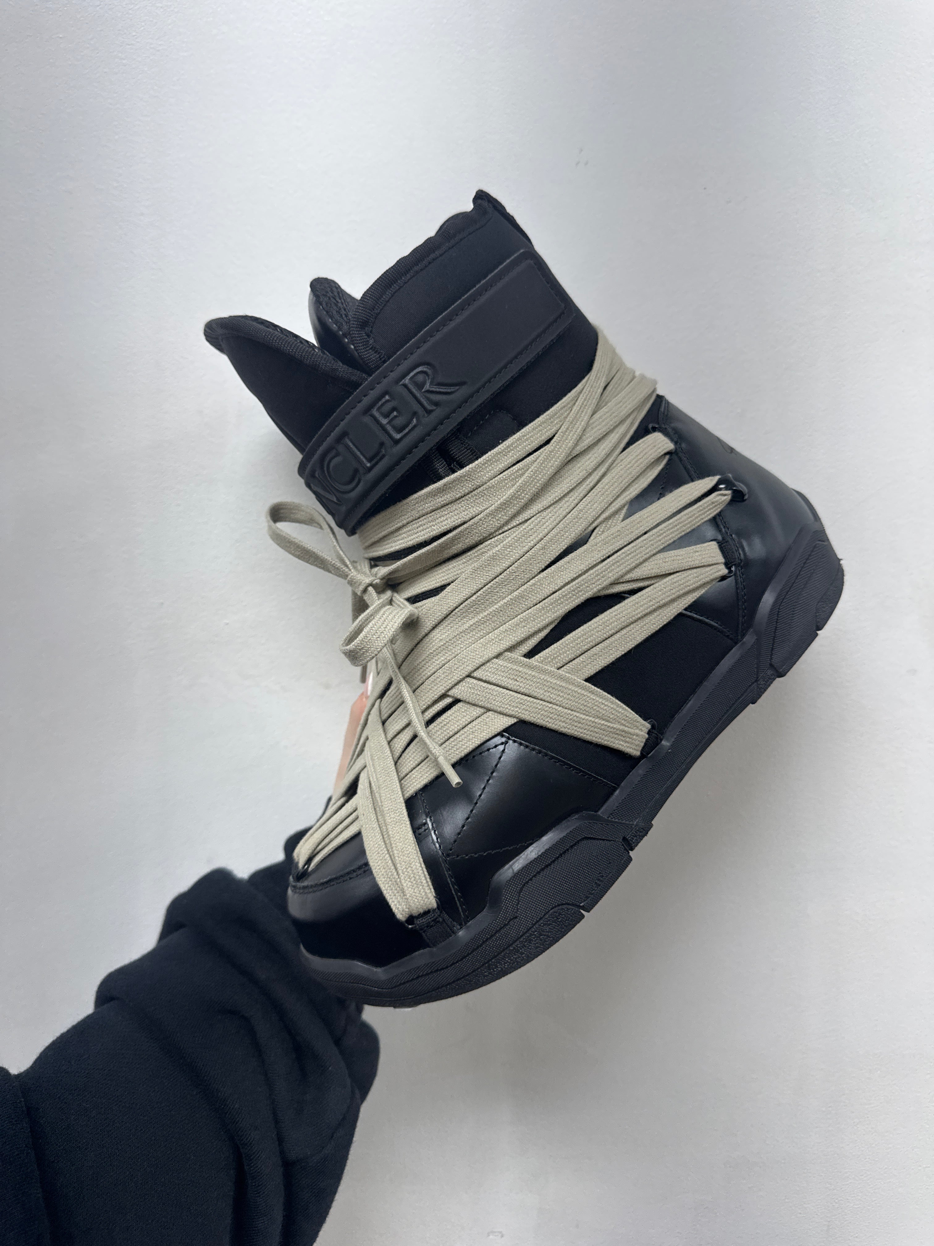 Rick Owens Moncler Black Amber Boots