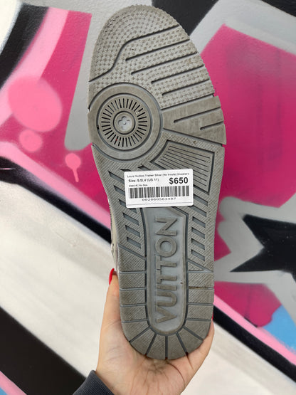 Louis Vuitton Trainer Silver (No Insole) Sneakers