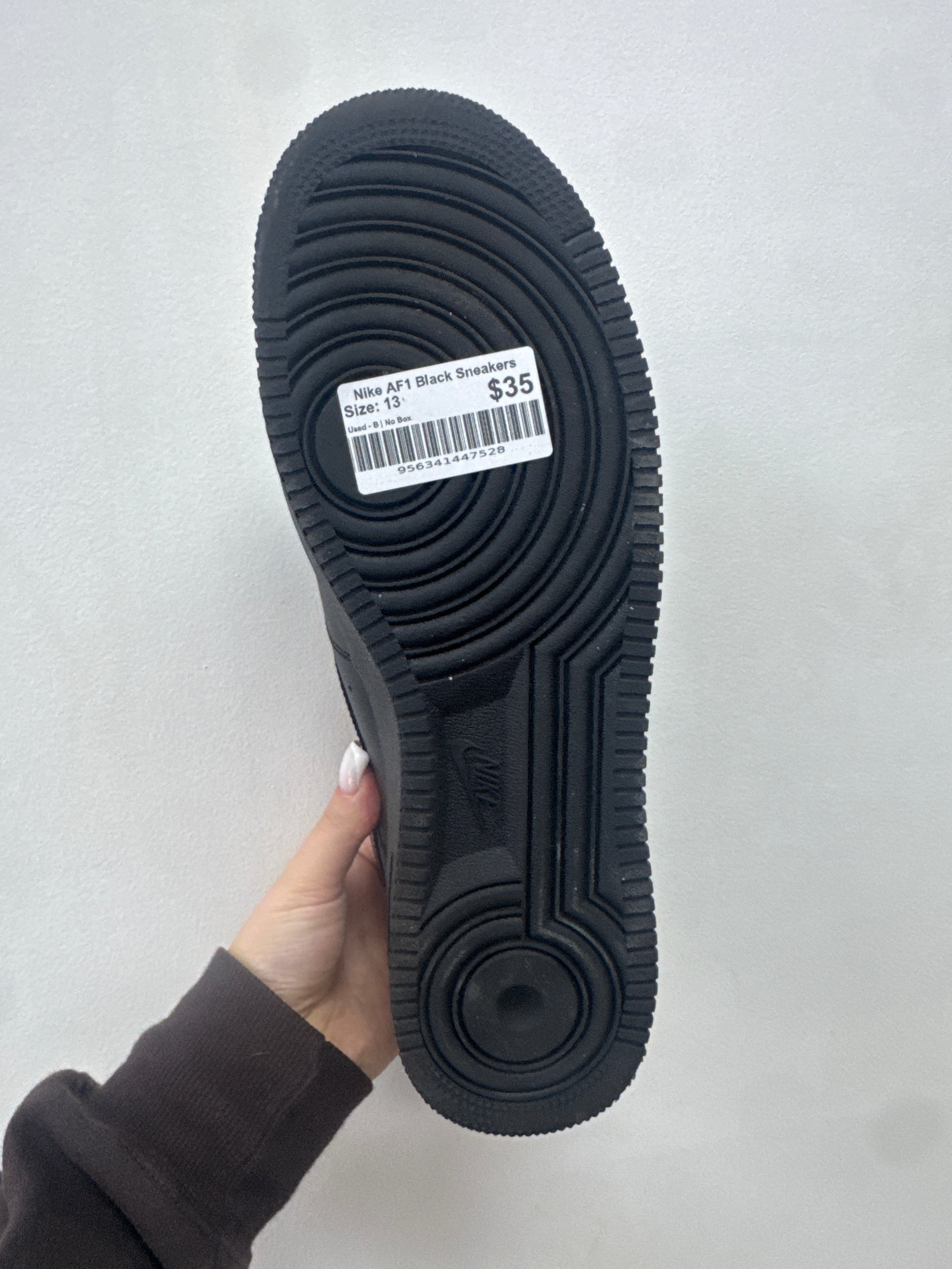 Nike AF1 Black Sneakers