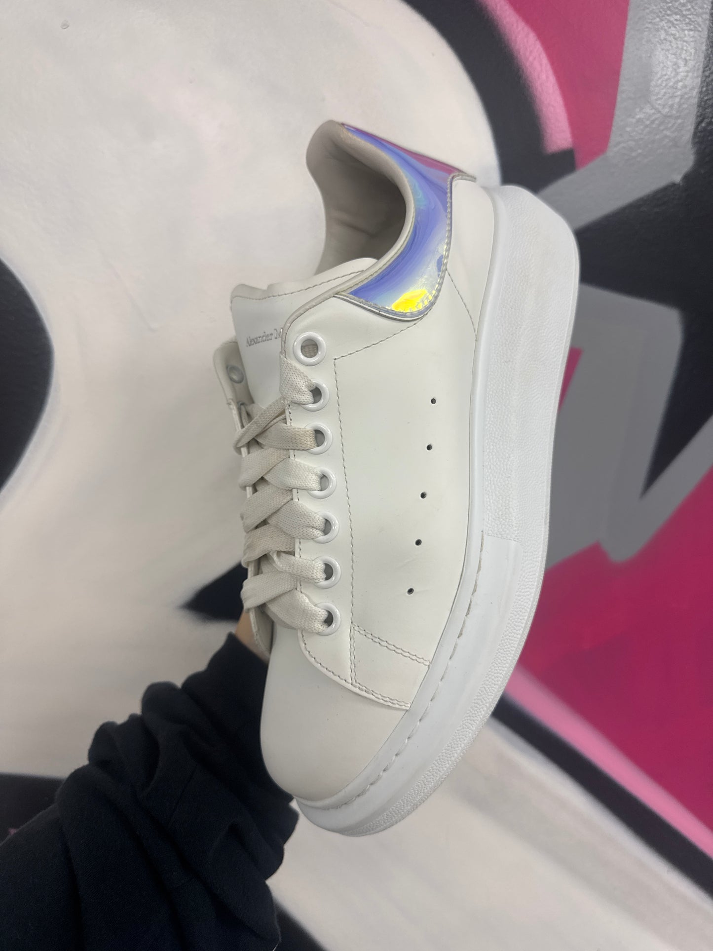 Alexander mcqueen White Pink Sneakers