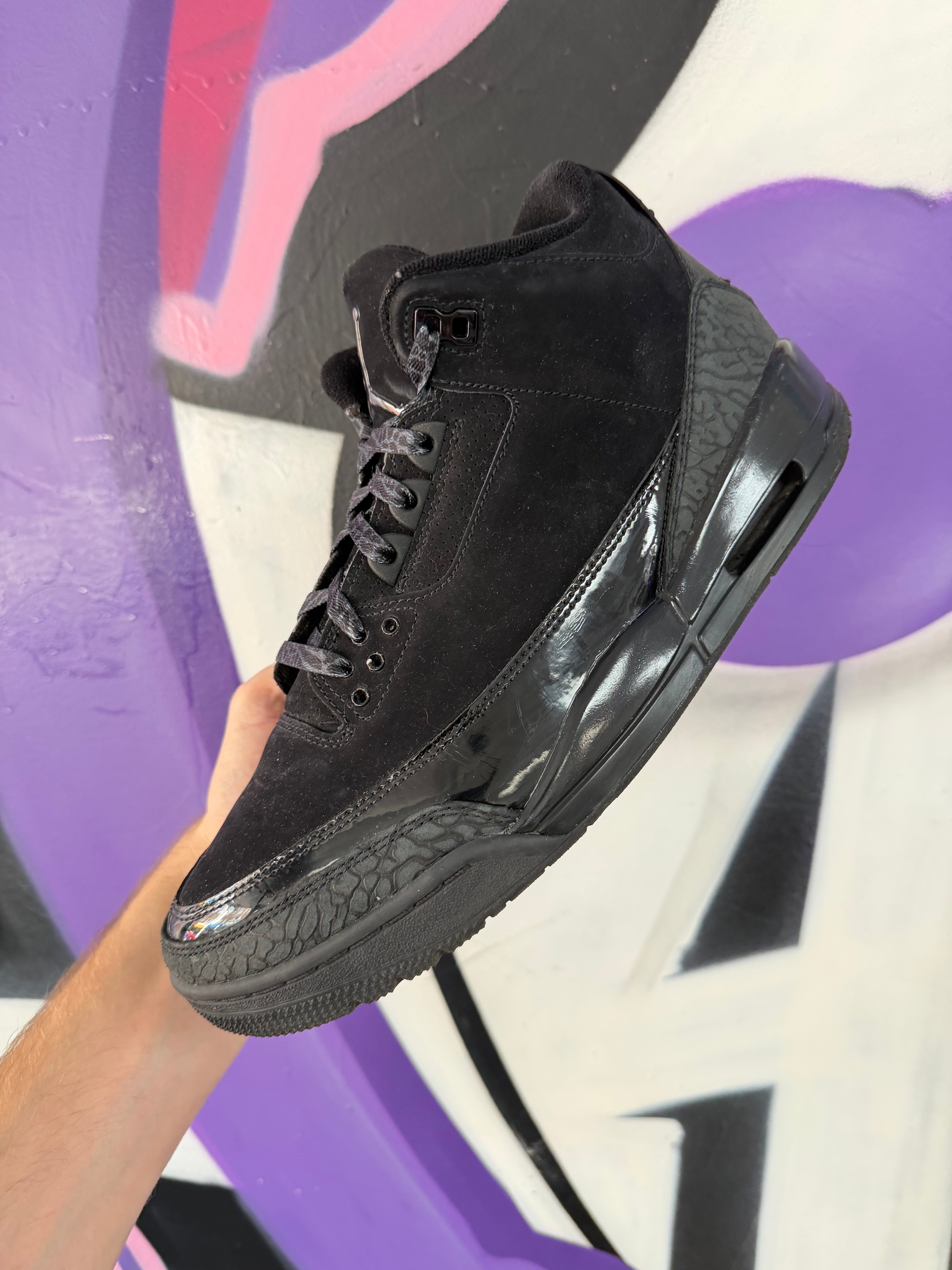 Jordan 3 Black Cat Sneakers