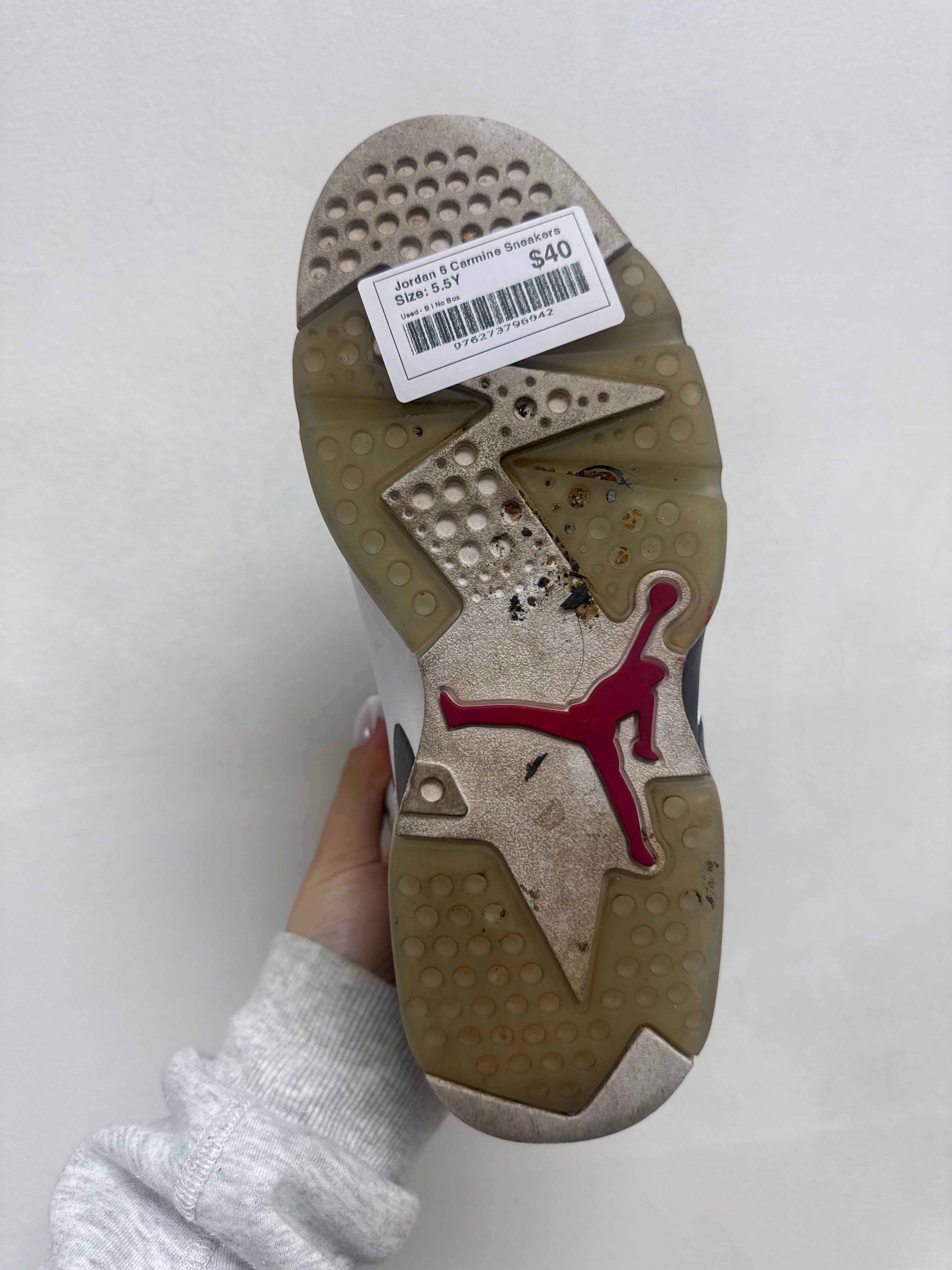 Jordan 6 Carmine Sneakers