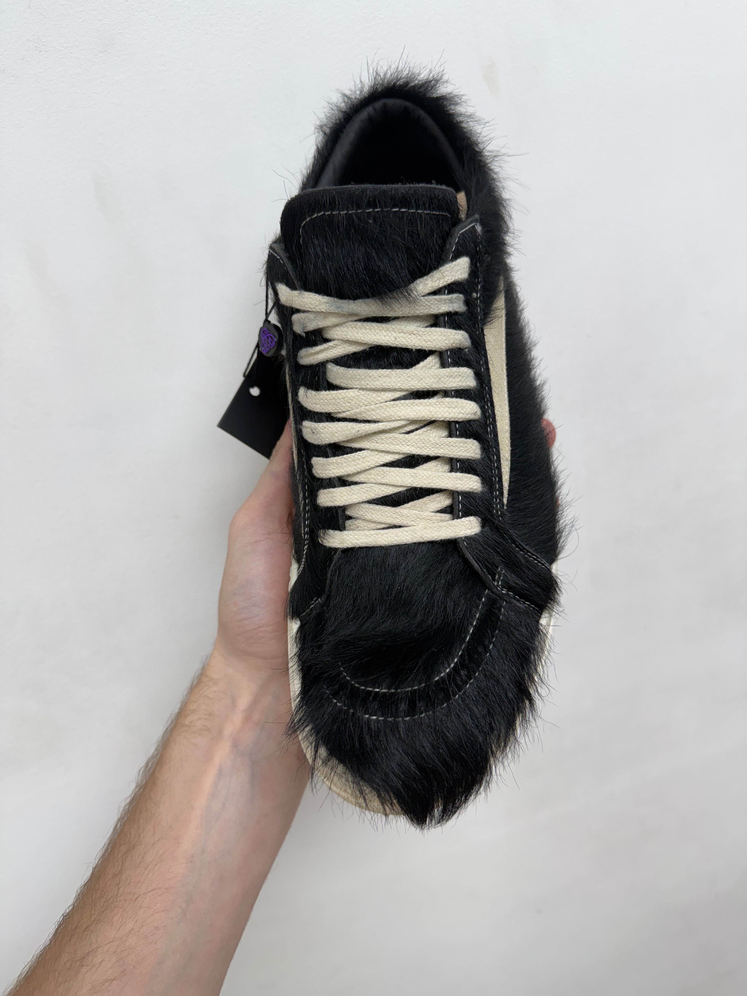 Rick Owens Ponyhair Vintage Low Sneakers