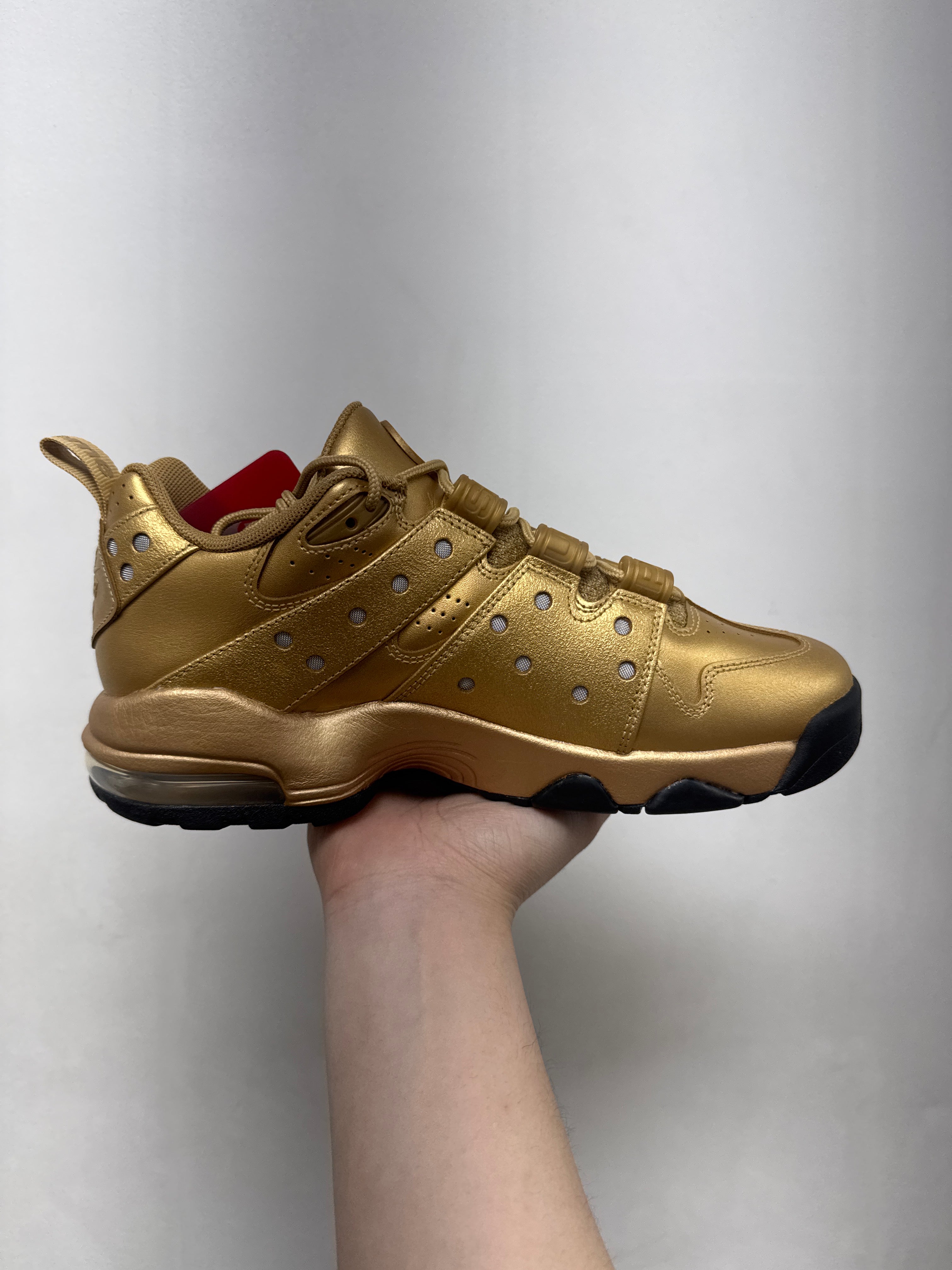 Nike Supreme CB94 Low Gold Metallic Sneakers