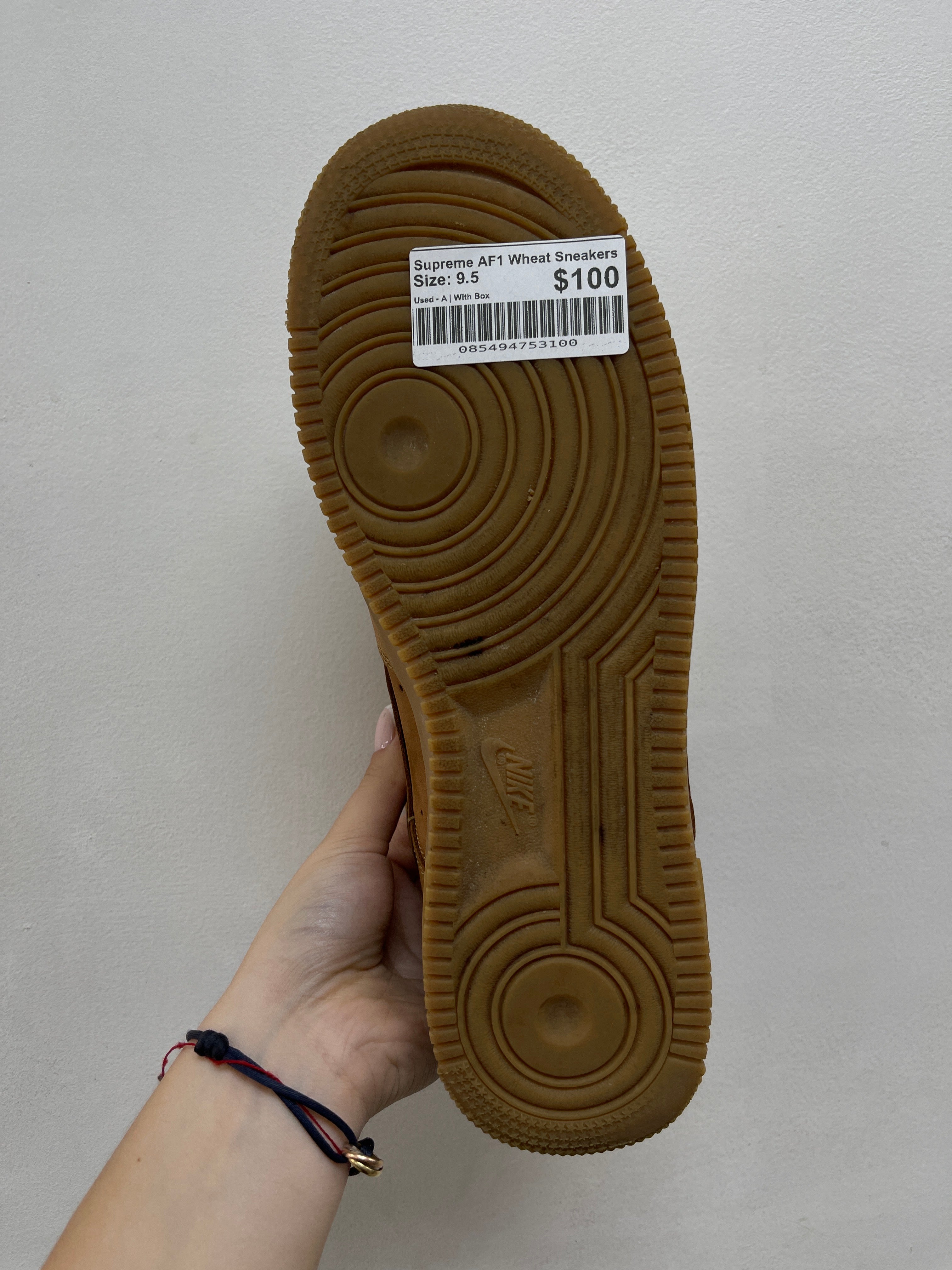 Supreme AF1 Wheat Sneakers
