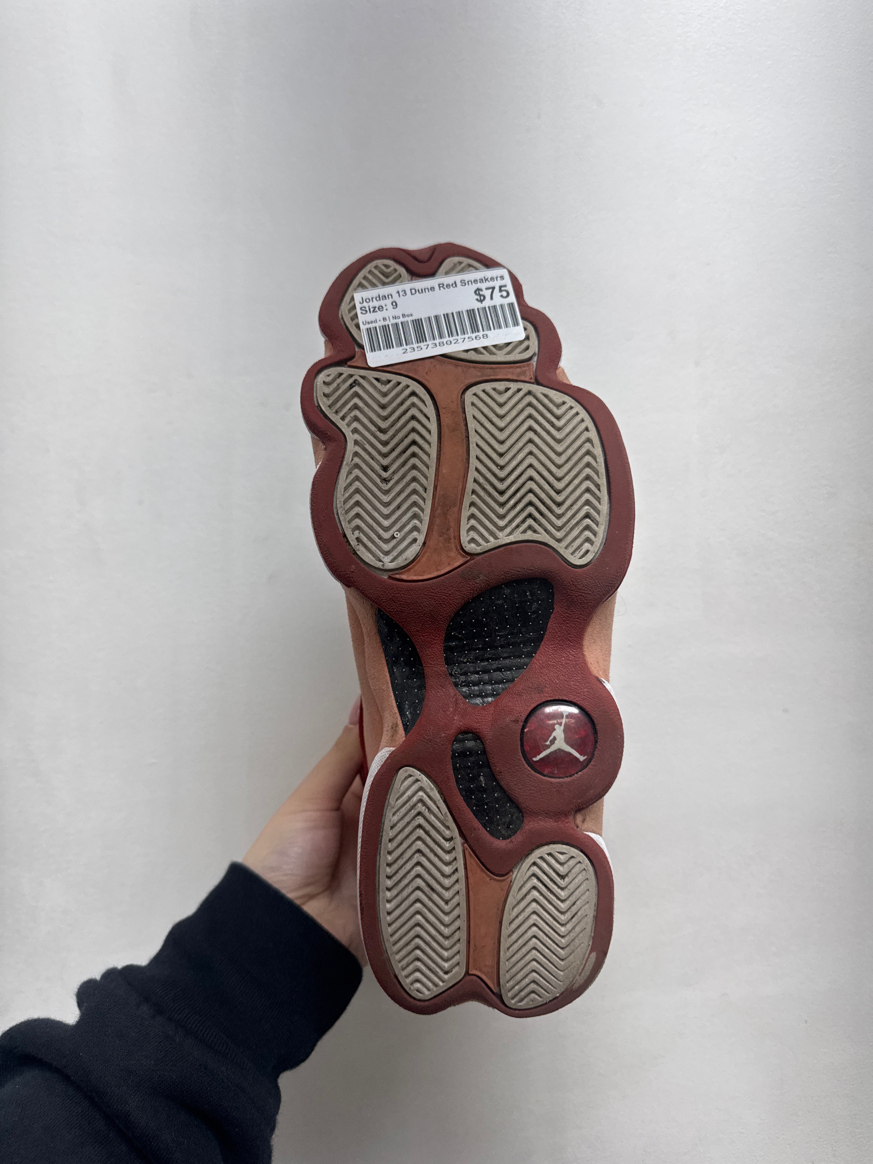 Jordan 13 Dune Red Sneakers