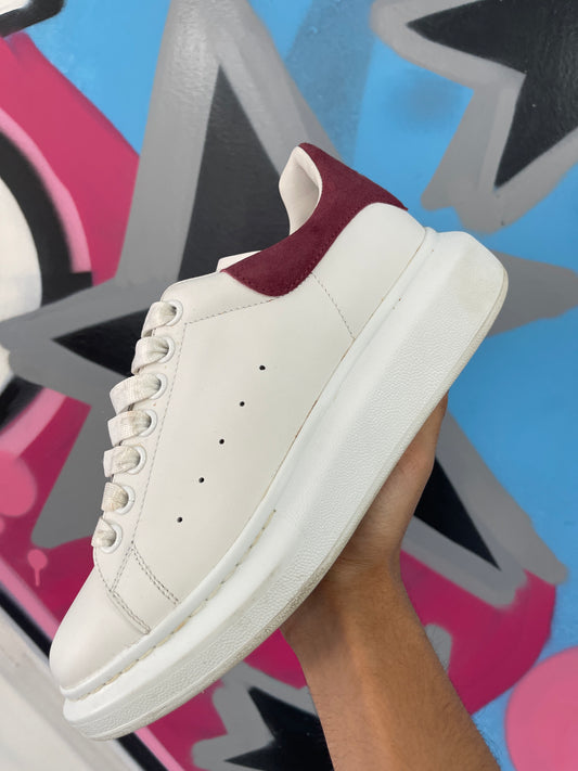 Alexander McQueen Sneakers White Pink Used With Box