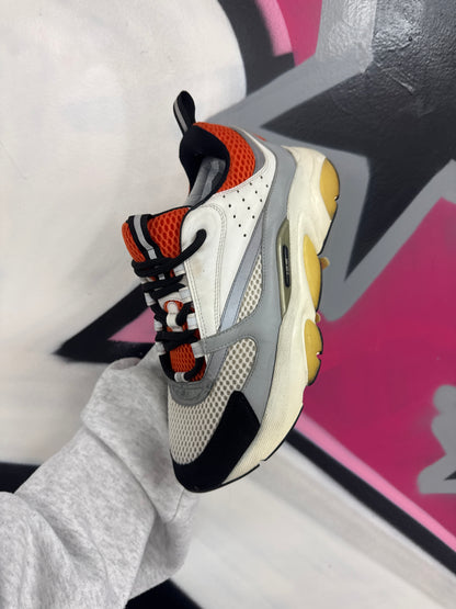 Dior B22 White Orange Used 40 No Box