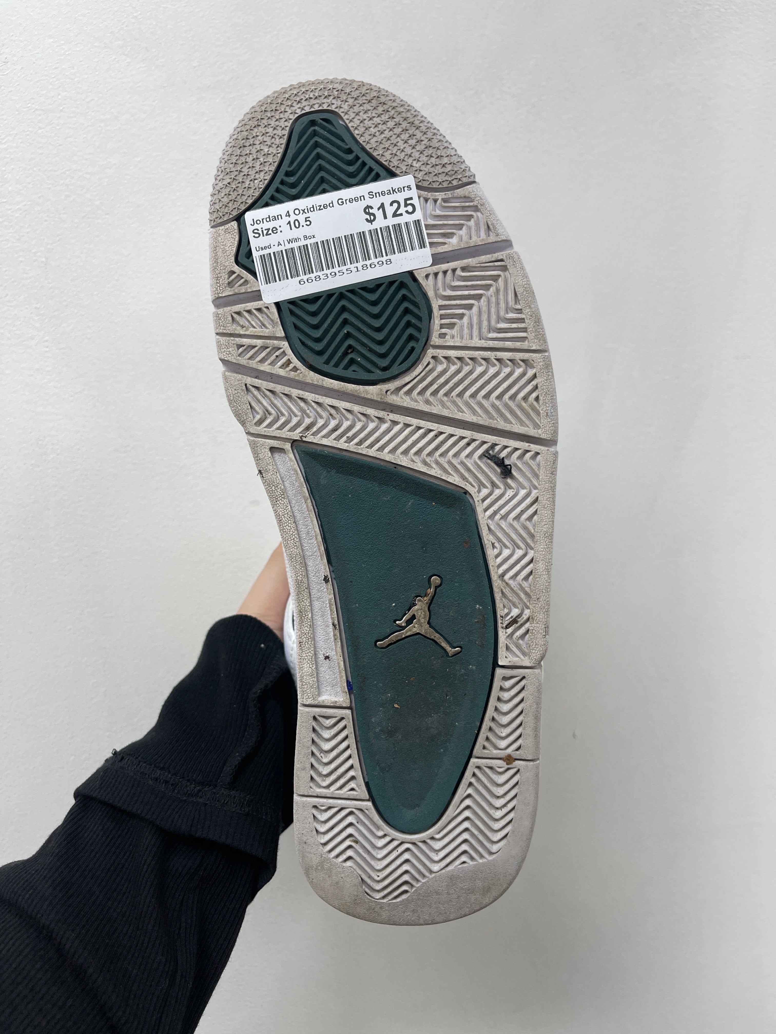 Jordan 4 Oxidized Green Sneakers