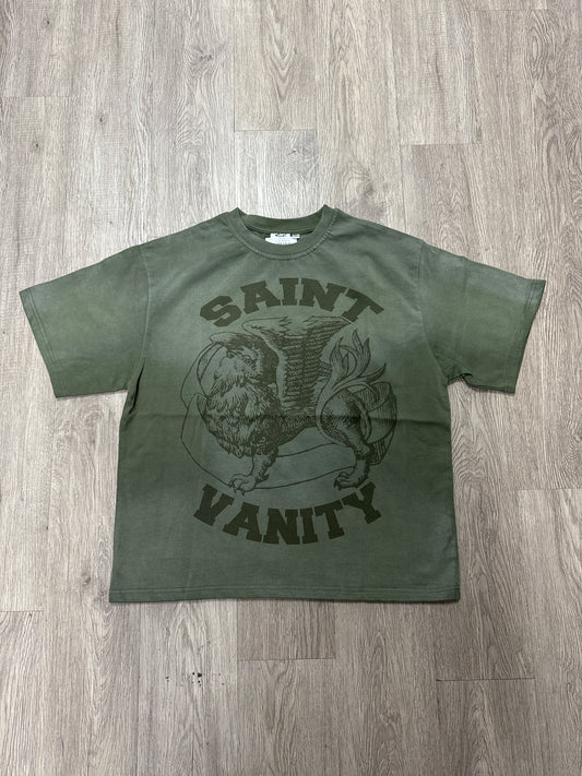 Saint Vanity Griffin Tee Green Dissolve