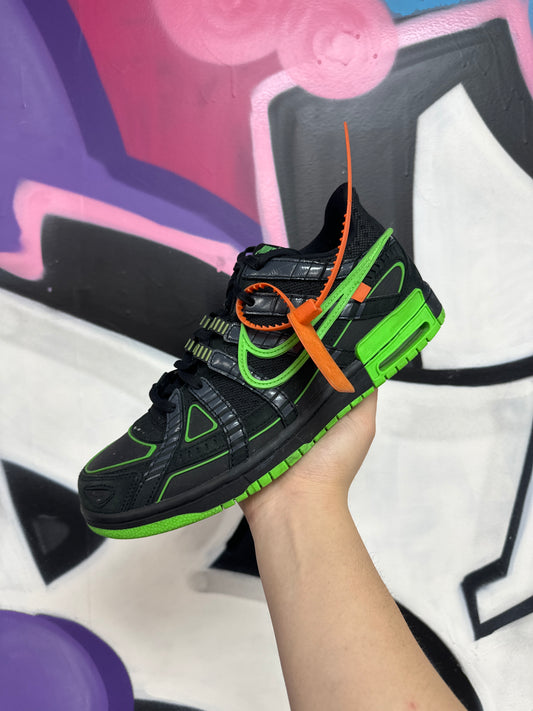 Nike Rubber Dunk Black Green Sneaker