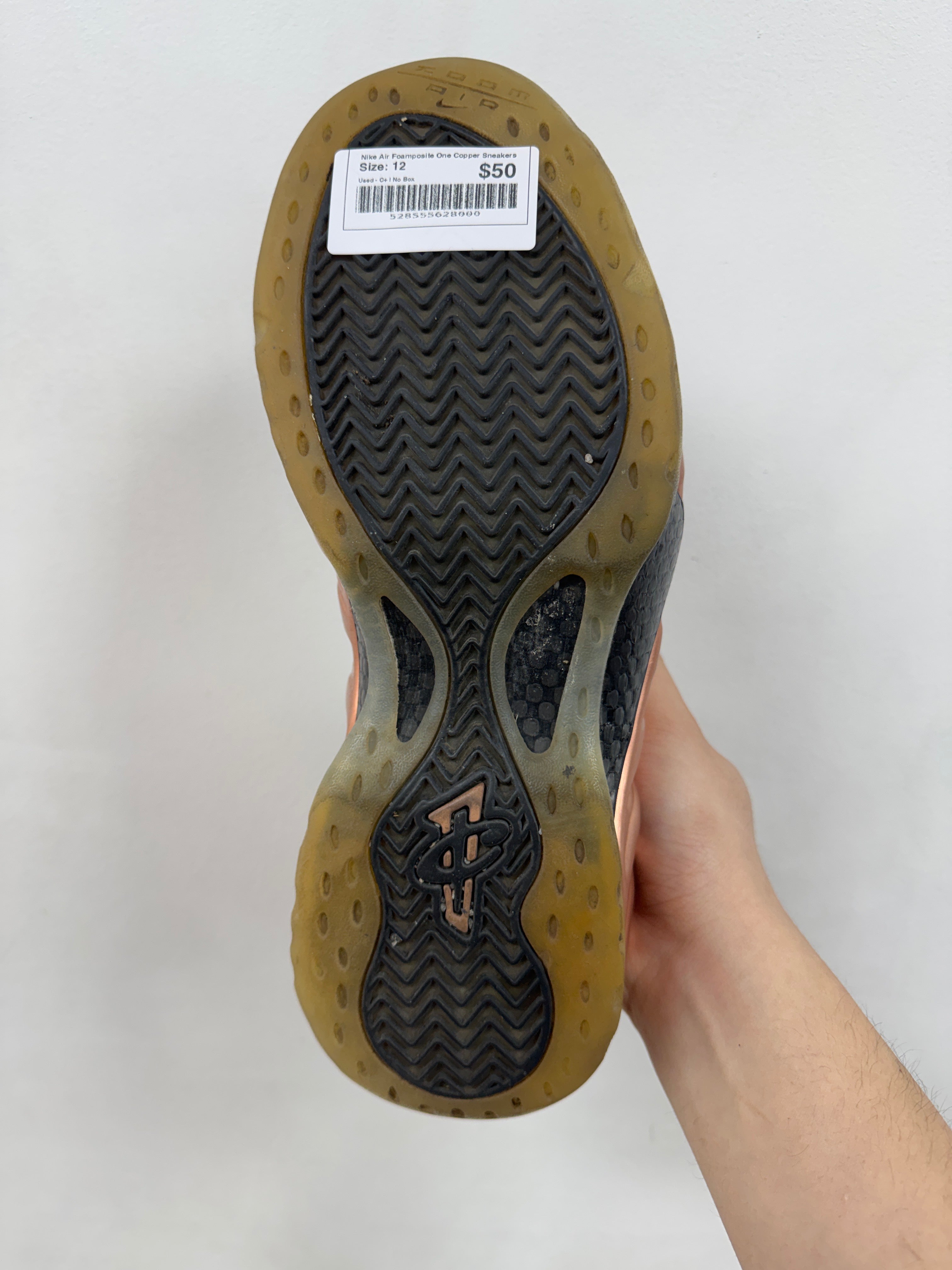 Nike Air Foamposite One Copper Sneakers