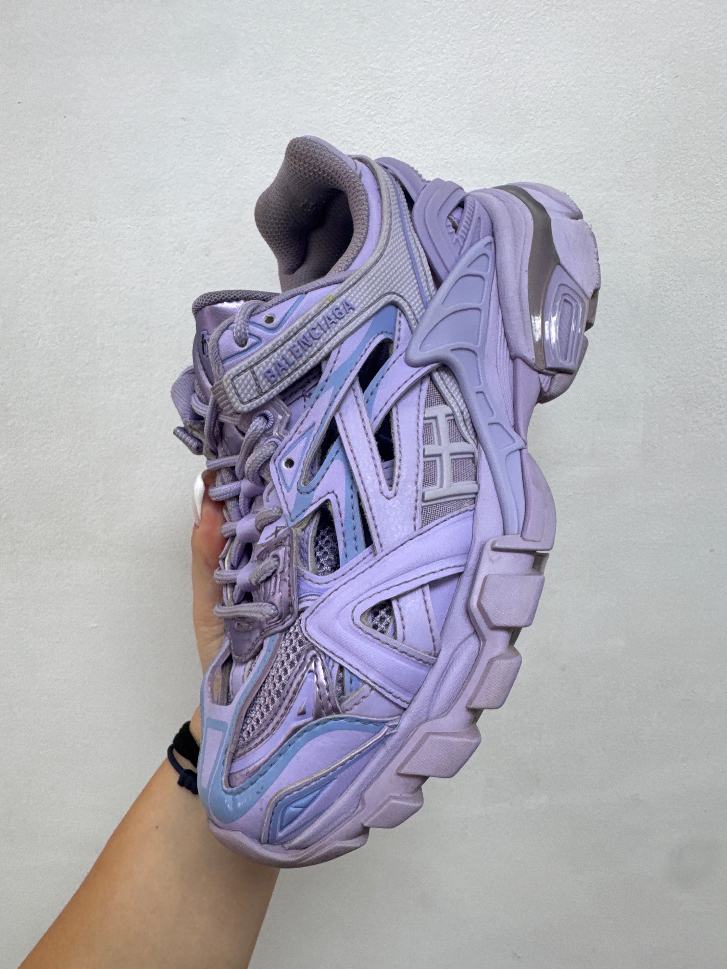 Balenciaga Lilac Track 2 Sneakers