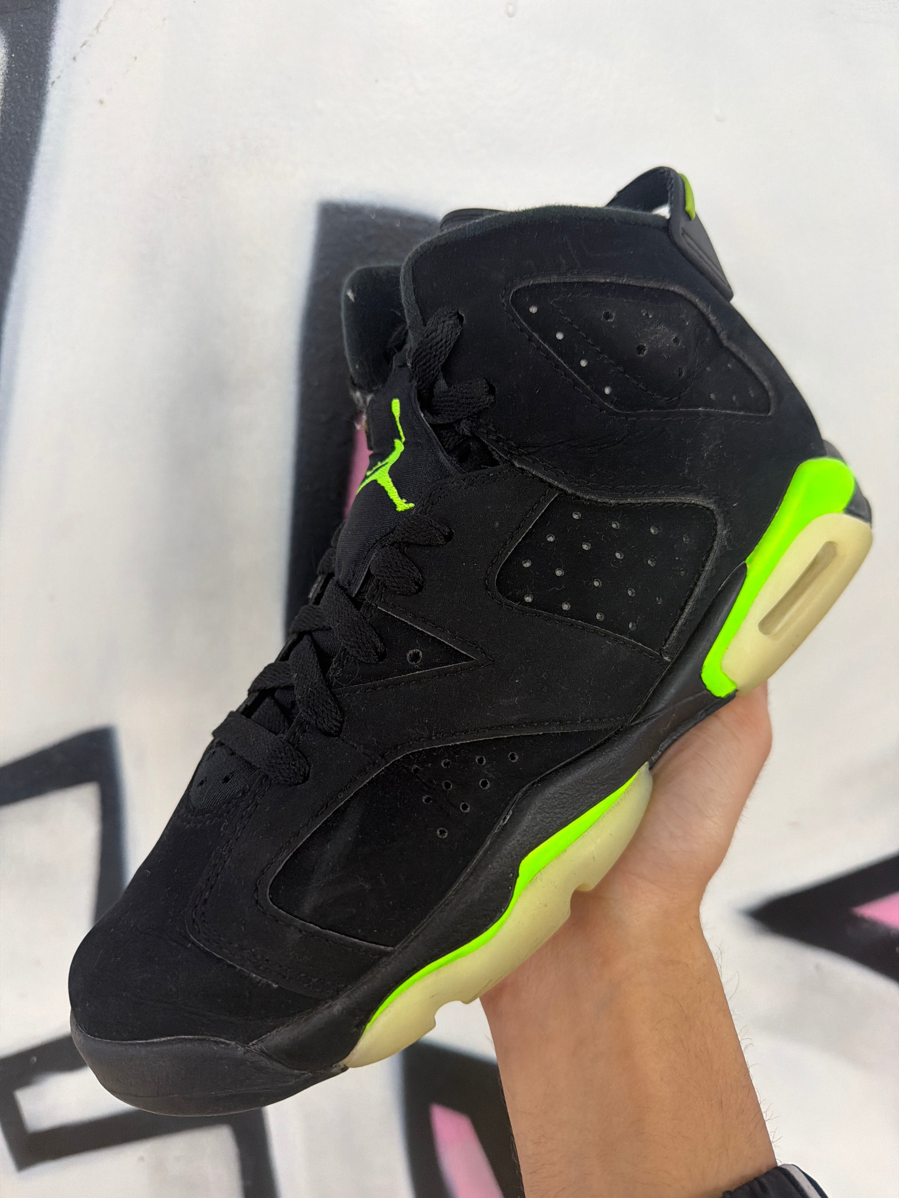 Jordan 6 Electric Green Sneakers