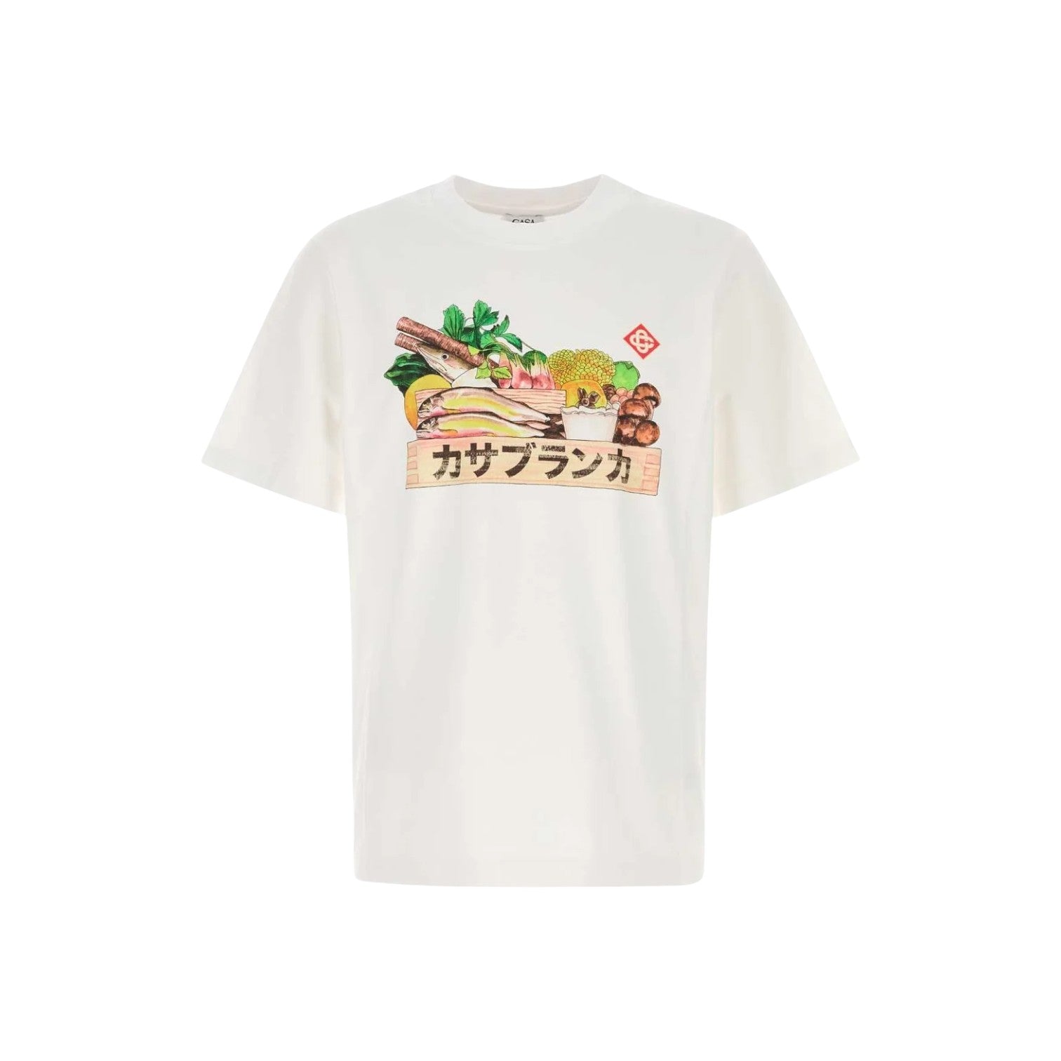 Casablanca 'Ingredients' White Tee