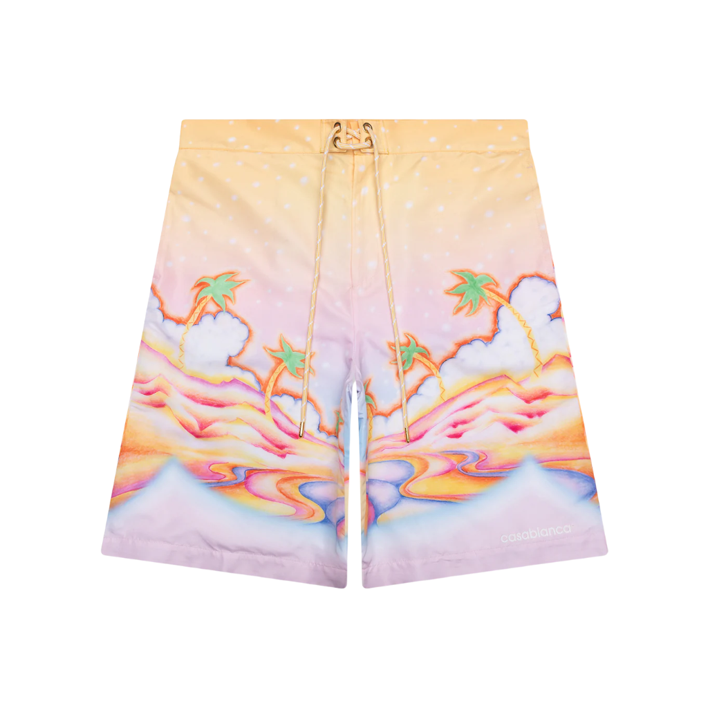 Casablanca 'Nirvana Psychedelic' Multicolor Swim Shorts
