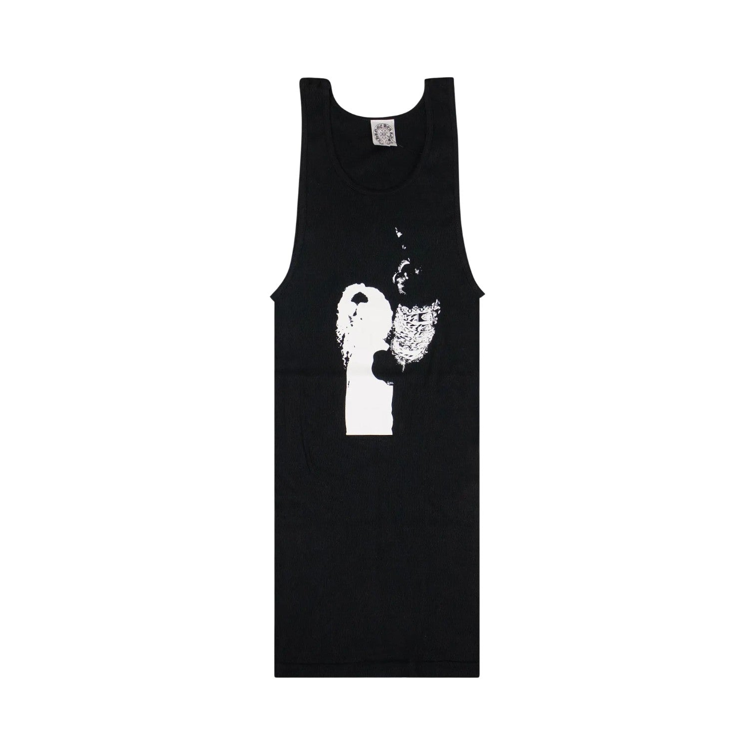 Chrome Hearts 'Richard Stark Middle Finger' Black Tank Top