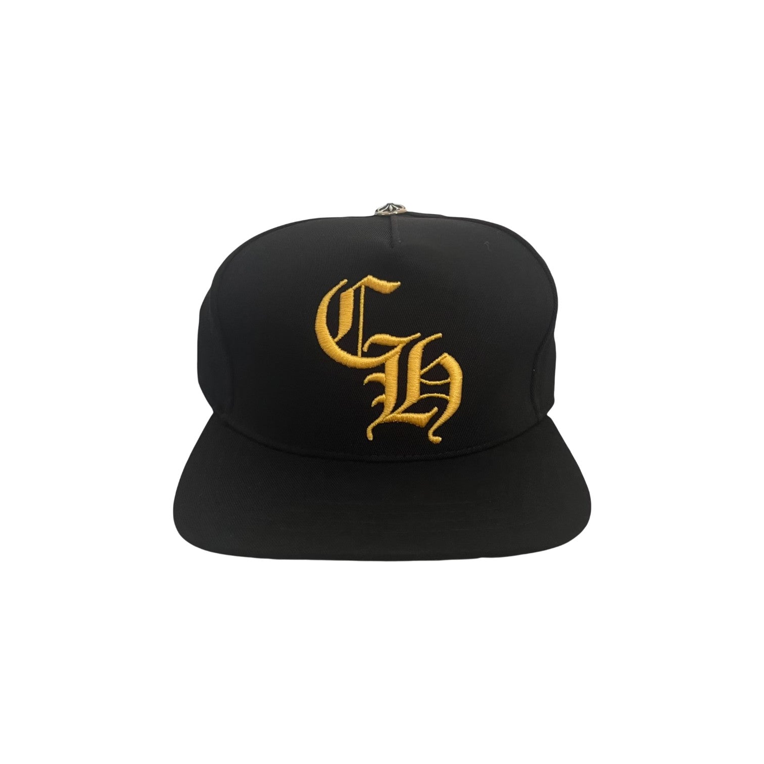 Chrome Hearts 'CH Logo' Black & Yellow Cap