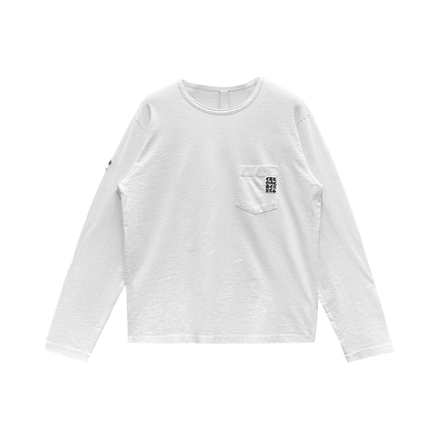 Chrome Hearts 'Y-Not' White Heavyweight LS Tee