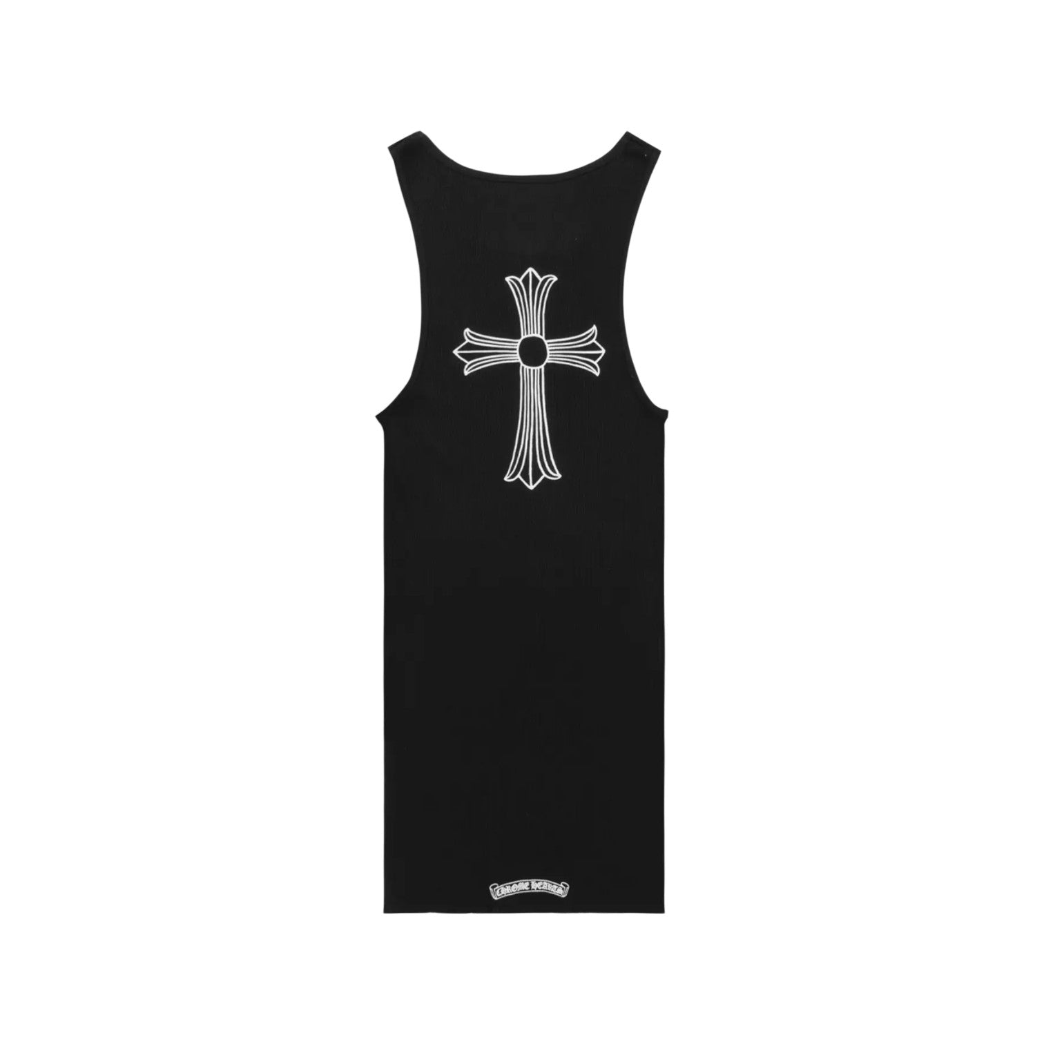 Chrome Hearts 'T Bar Cross' Black Tank Top