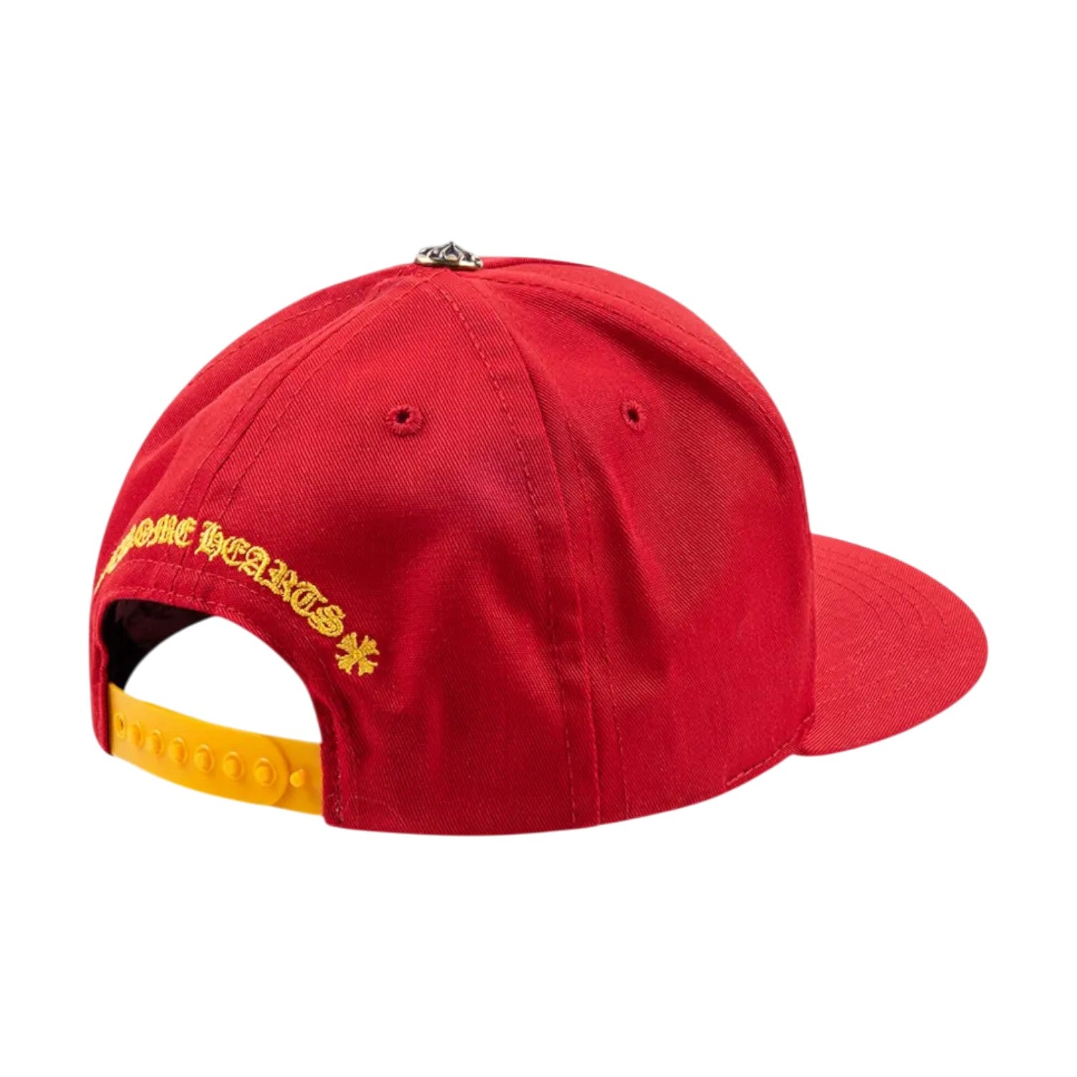 Chrome Hearts 'CH Logo' Red & Yellow Hat