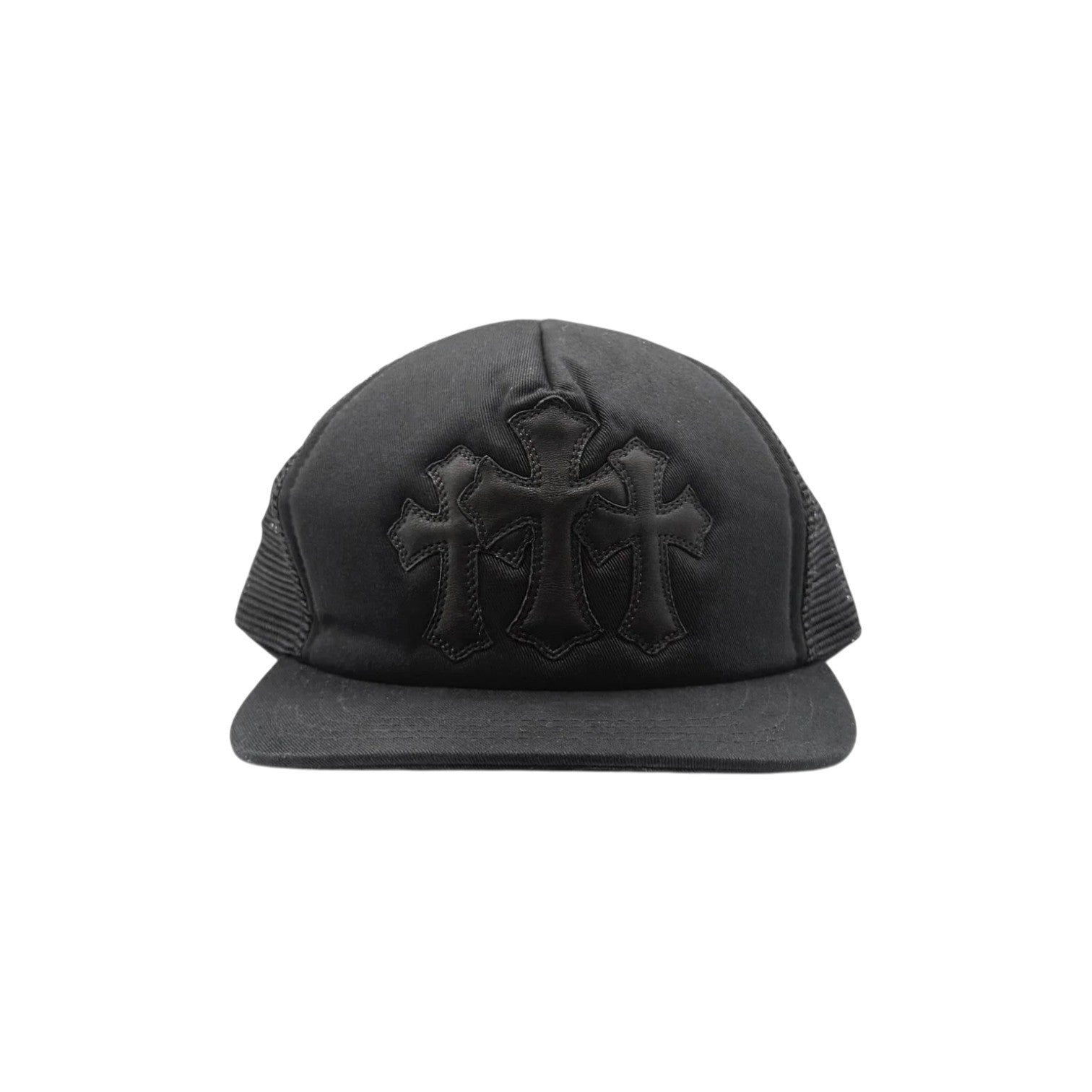 Chrome Hearts 'Cemetery' Black Trucker Hat