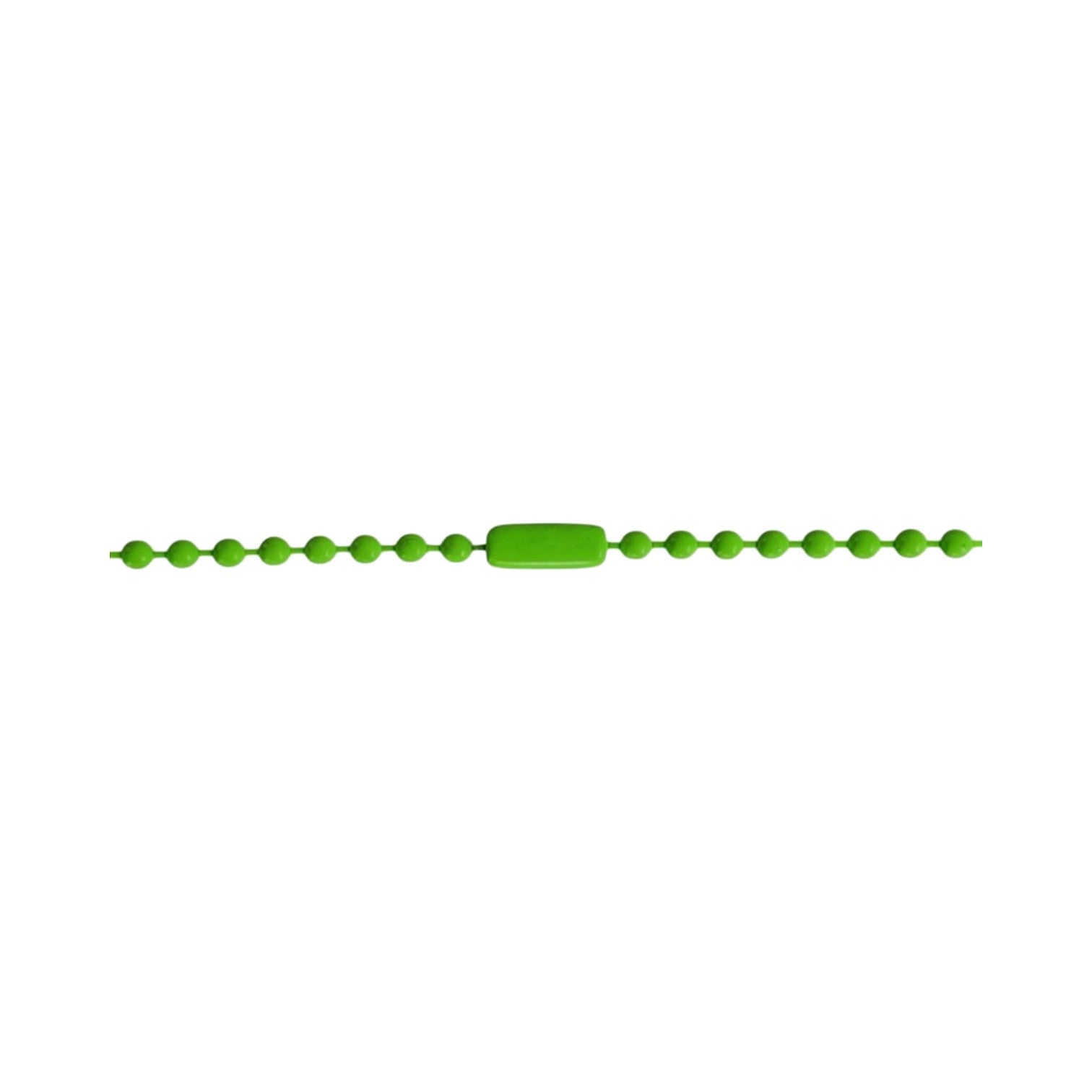 Chrome Hearts 'Crossball Charm' Green Silicone Necklace